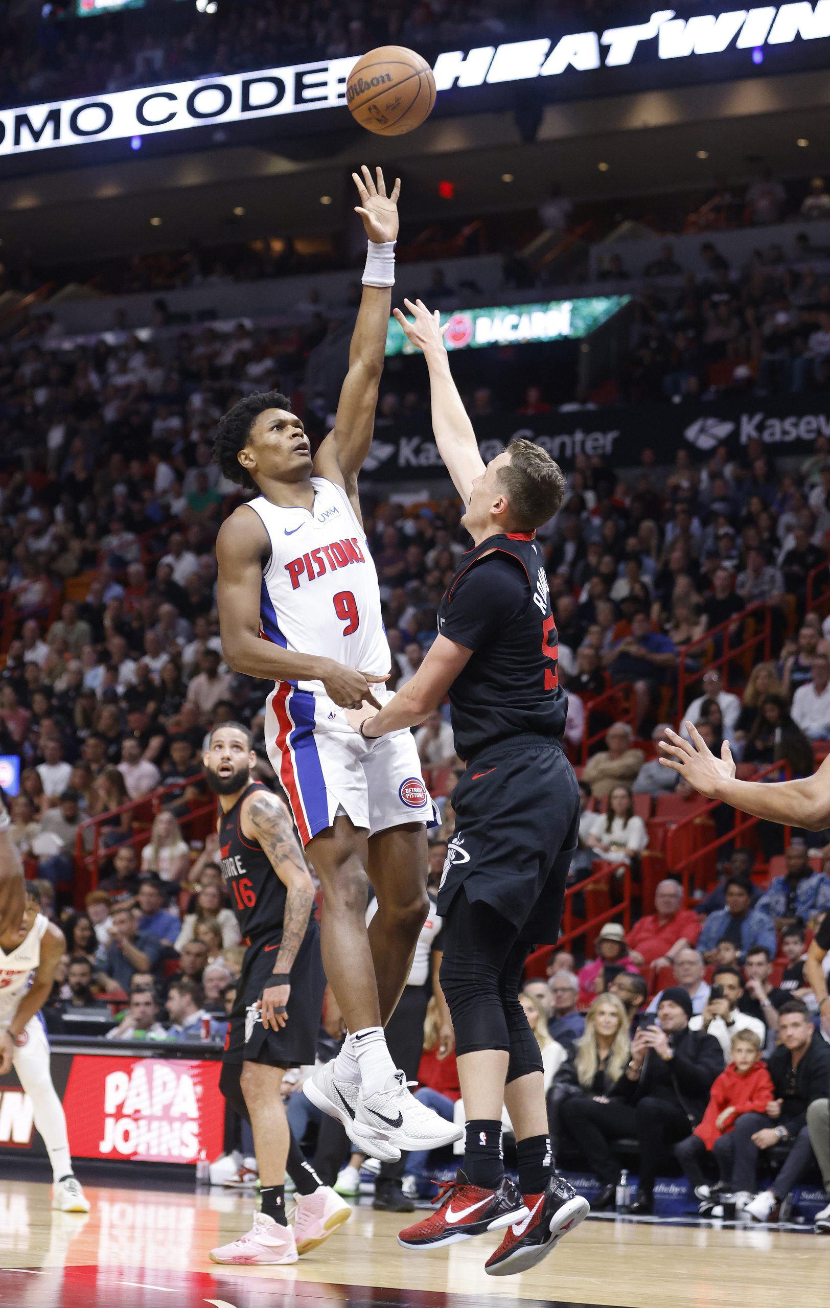 Miami Heat, Duncan Robinson, Detroit Pistons