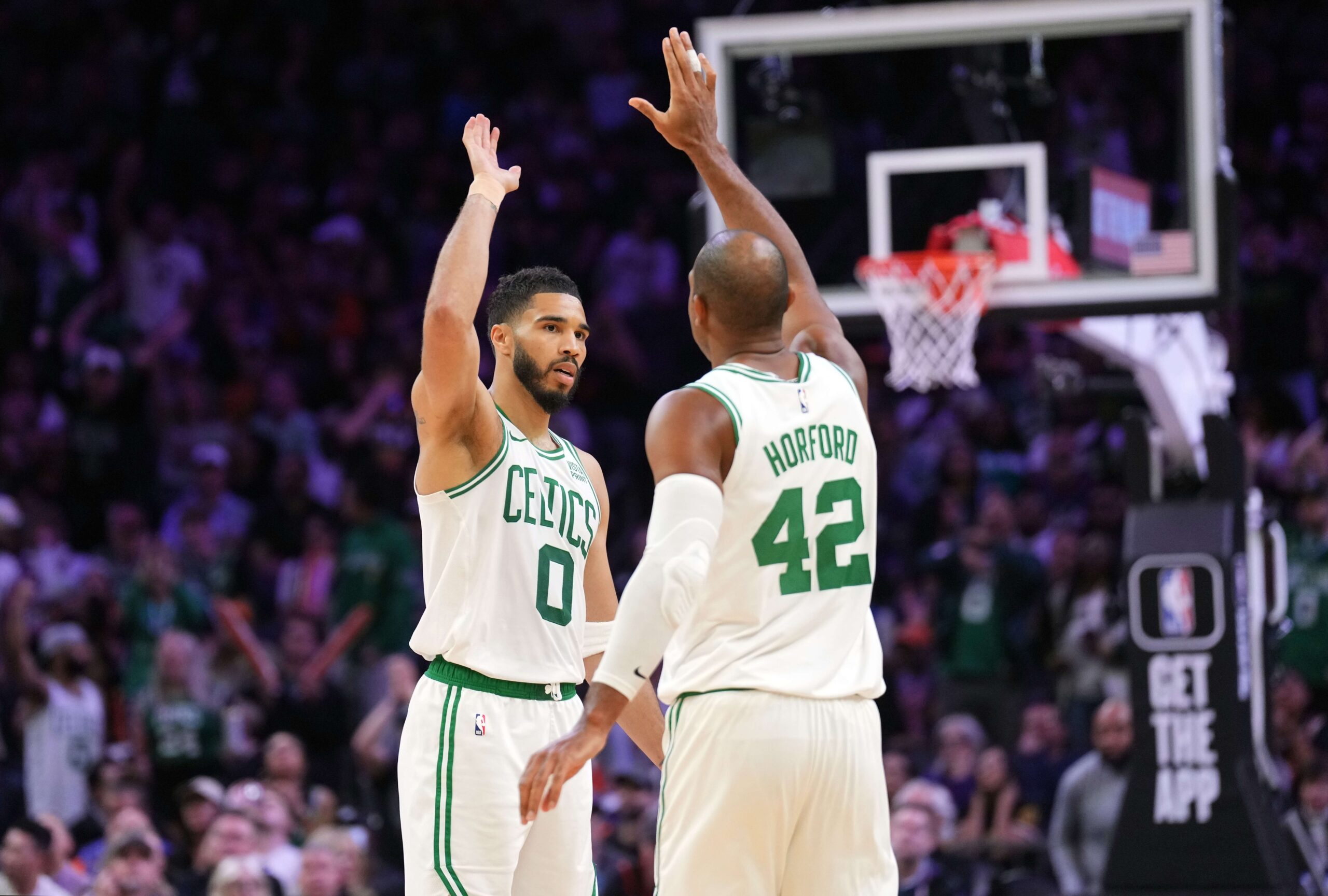 Jaylen Brown's Authoritative Claim on Why the Boston Celtics are Title Contenders This Season: "We've Got 0 Weak Links" 2 Boston Celtics, Al Horford, Jayson Tatum, Jaylen Brown