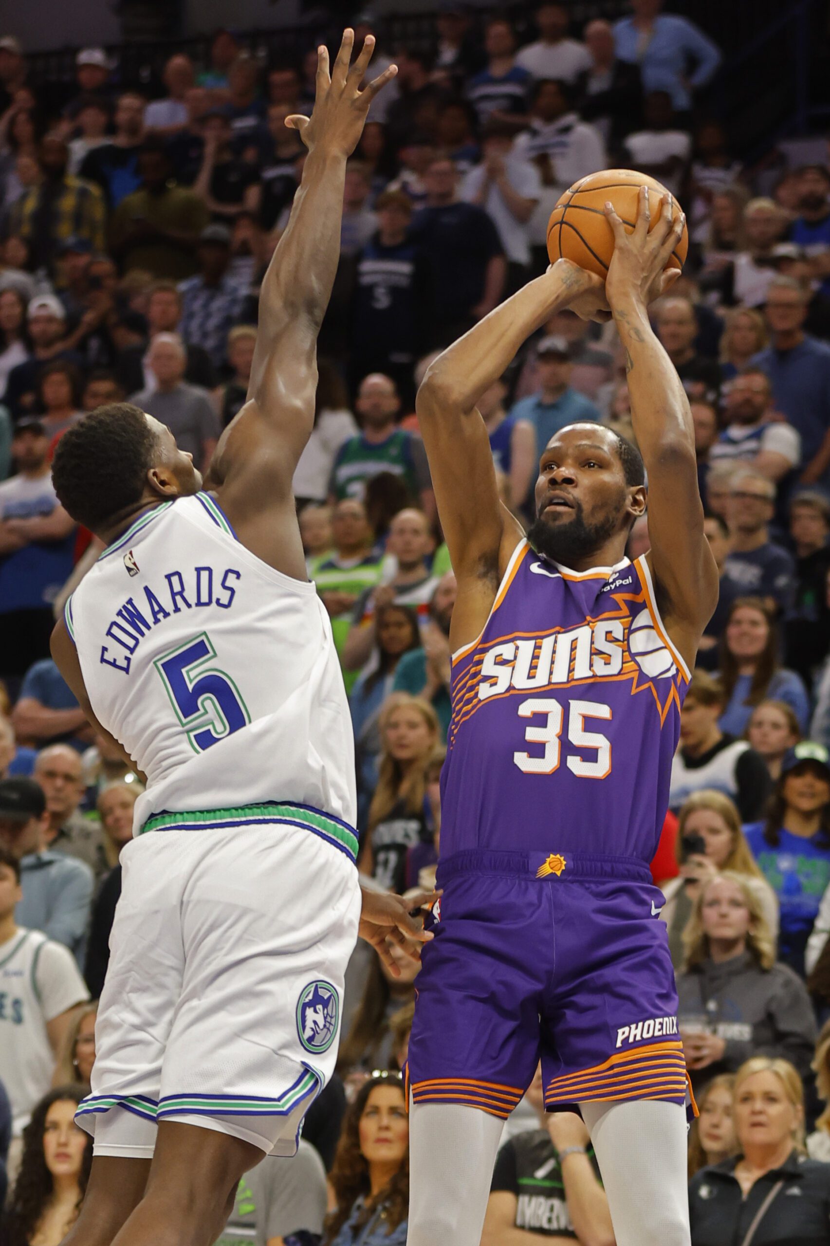 Phoenix Suns’ Kevin Durant Reveals True Feelings on Disrespectful Anthony Edwards Game 3 Celebration 4 Phoenix Suns, Kevin Durant