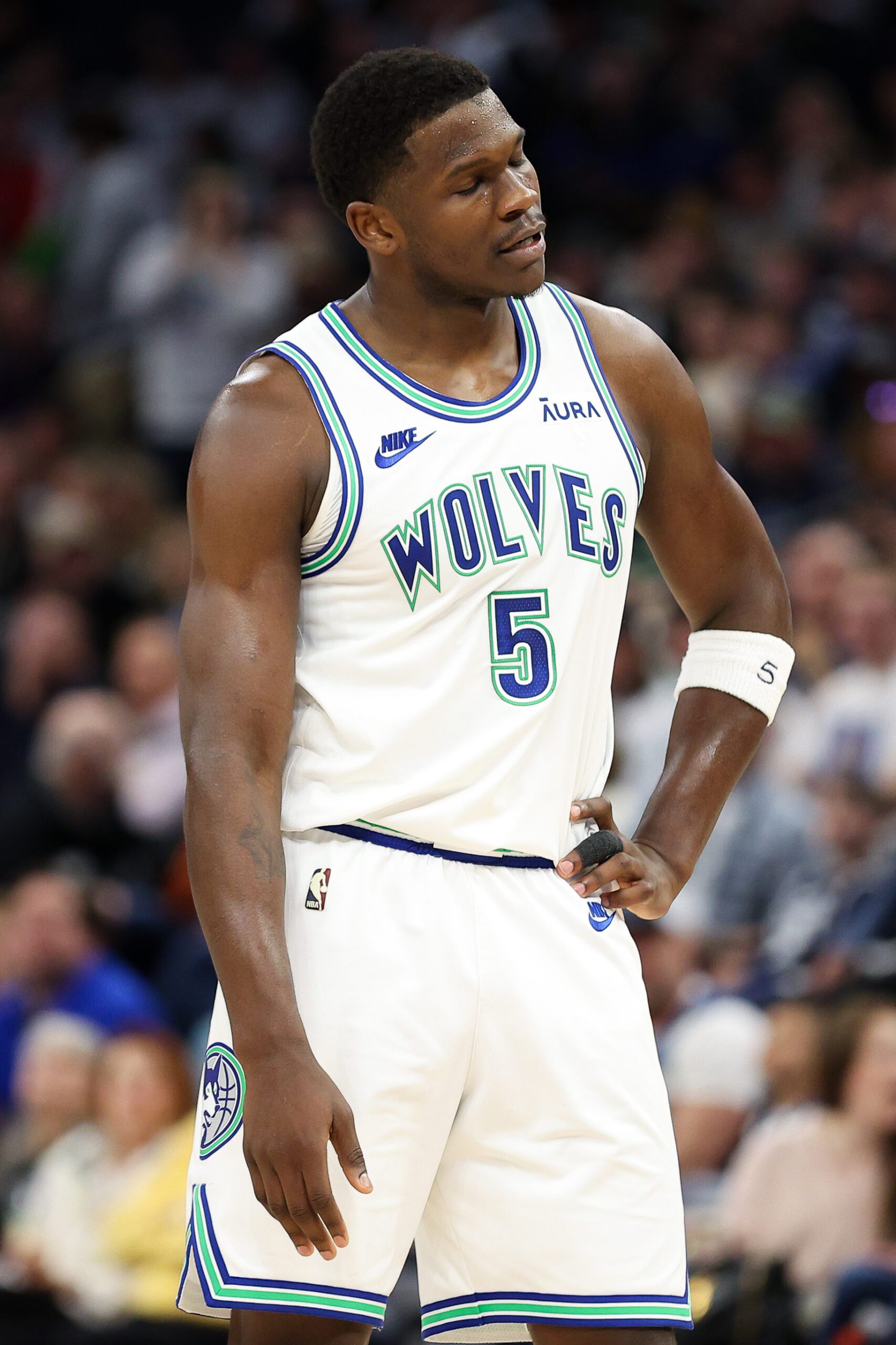 Minnesota Timberwolves: Karl-Anthony Towns Sounds Off on Anthony Edwards' S**t-Talking Vs. Denver Nuggets 1 Minnesota Timberwolves, Anthony Edwards