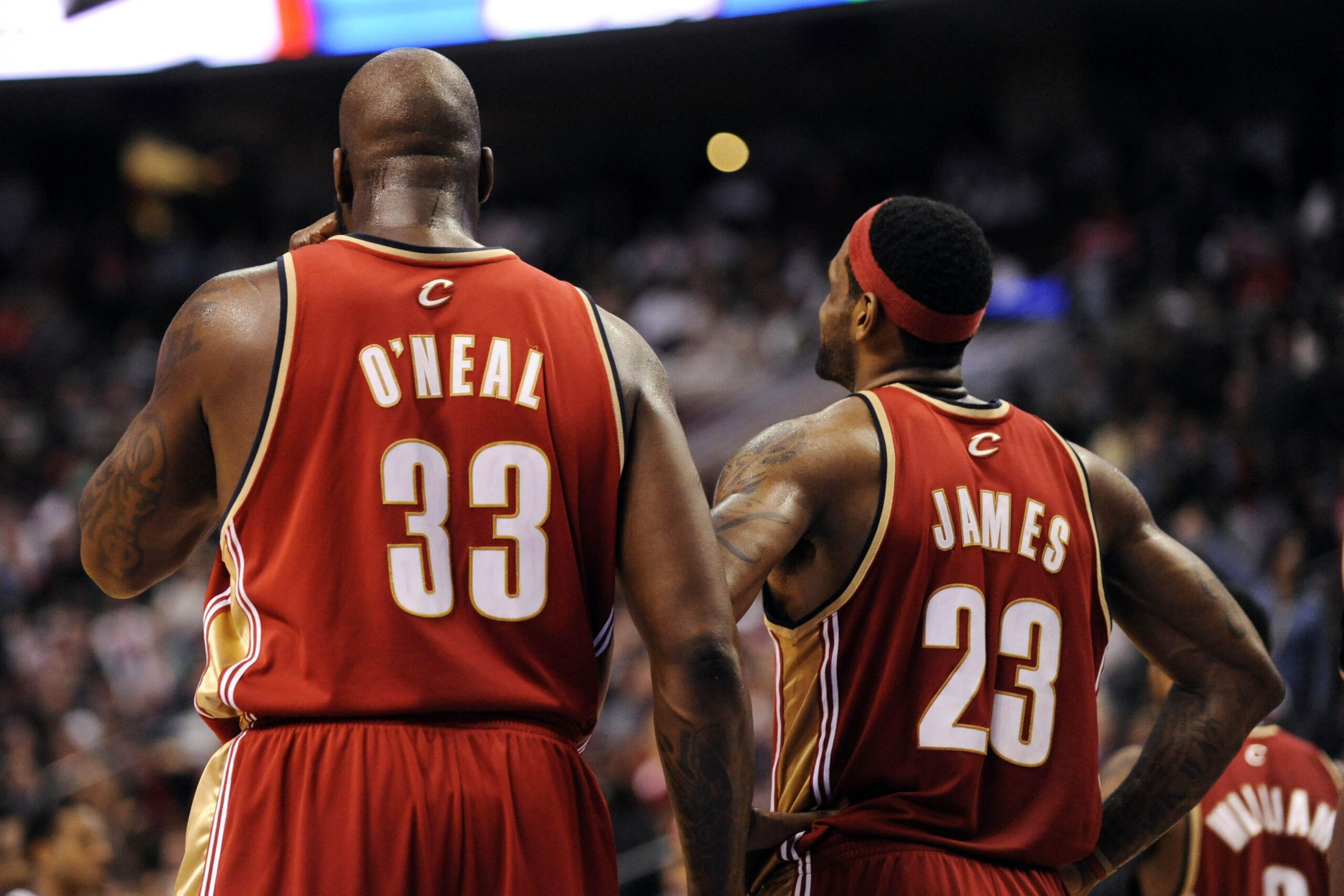 Shaquille O'Neal, LeBron James