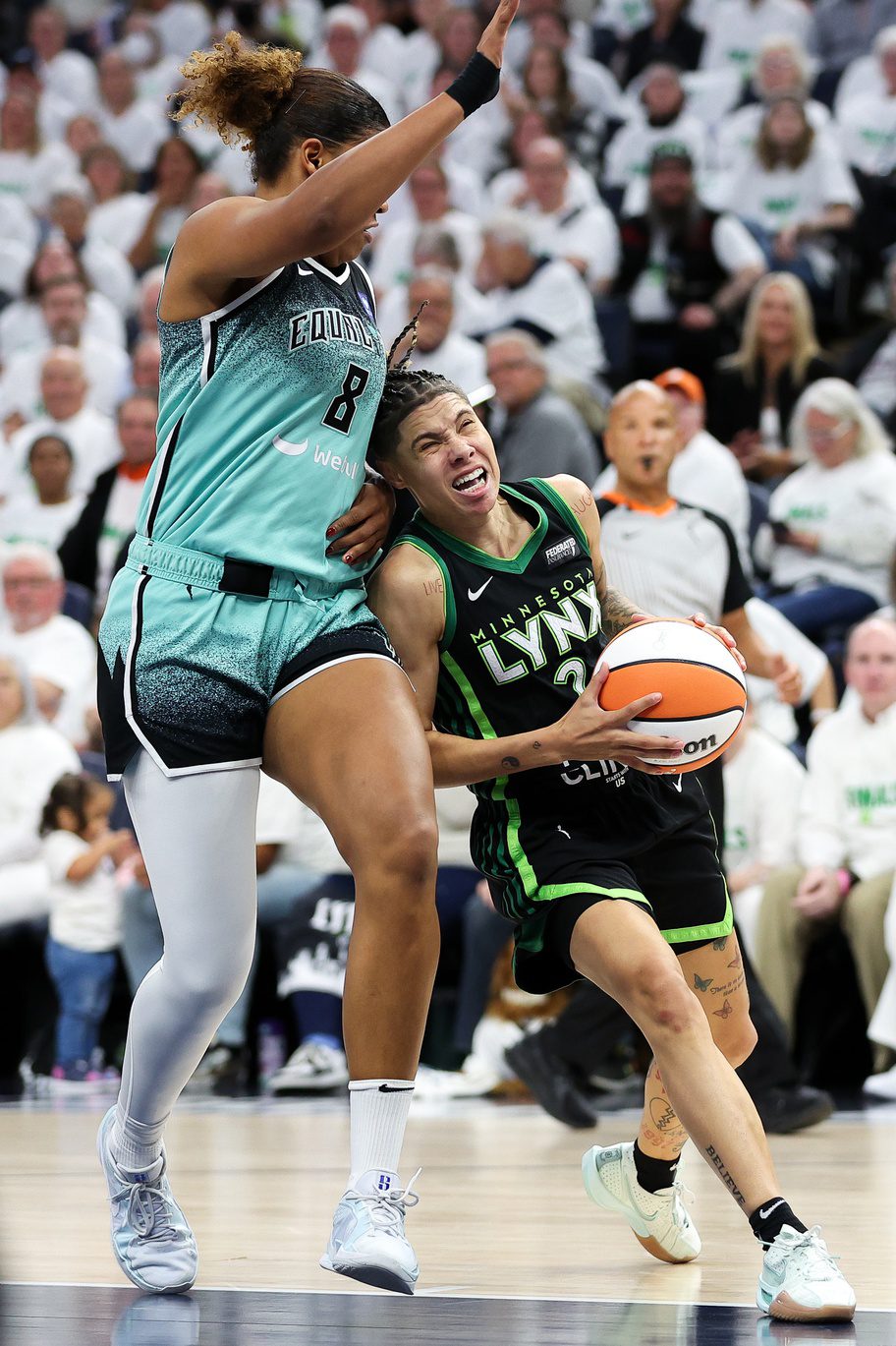 Angel Reese Shows Respect For New York Liberty's 'X-Factor' In WNBA Finals Game 5 3 Nyara Sabally, New York Liberty