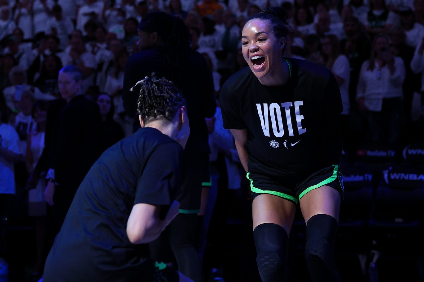 "We Ain't Dumb And Know Yall Worth": WNBA Fans Blasts Satou Sabally After Claiming Talks With NBA Commissioner Dialogue Becoming 'Too Personal' 3 Minnesota Lynx, Napheesa Collier