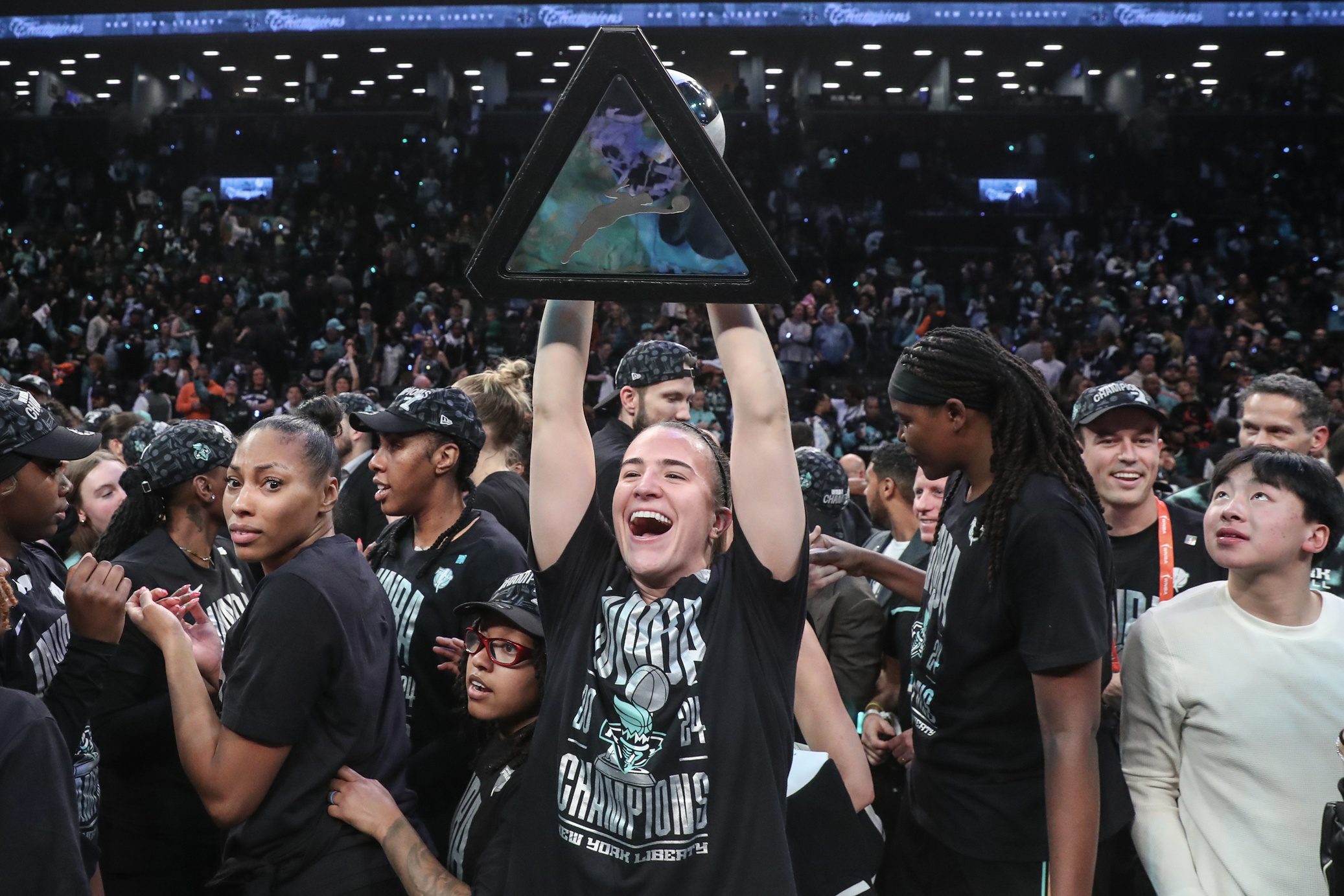 Angel Reese Shows Respect For New York Liberty's 'X-Factor' In WNBA Finals Game 5 1 New York Liberty, Sabrina Ionescu