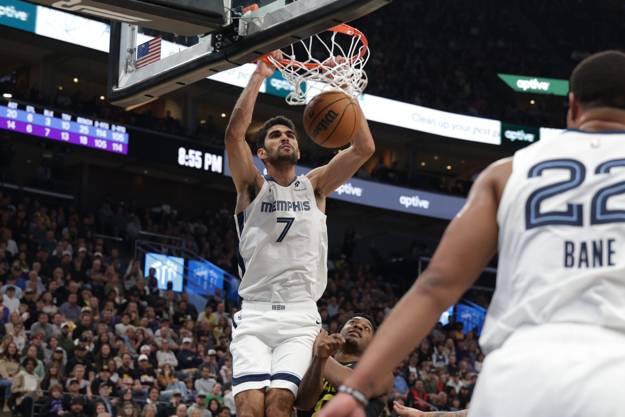 Memphis Grizzlies forward Santi Aldama