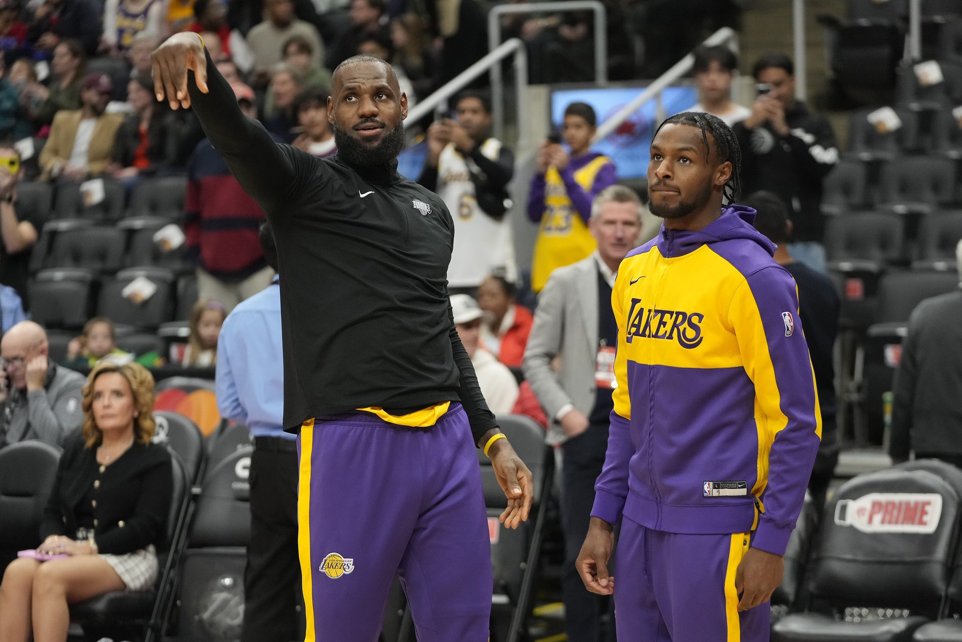 Bronny James, Los Angeles Lakers