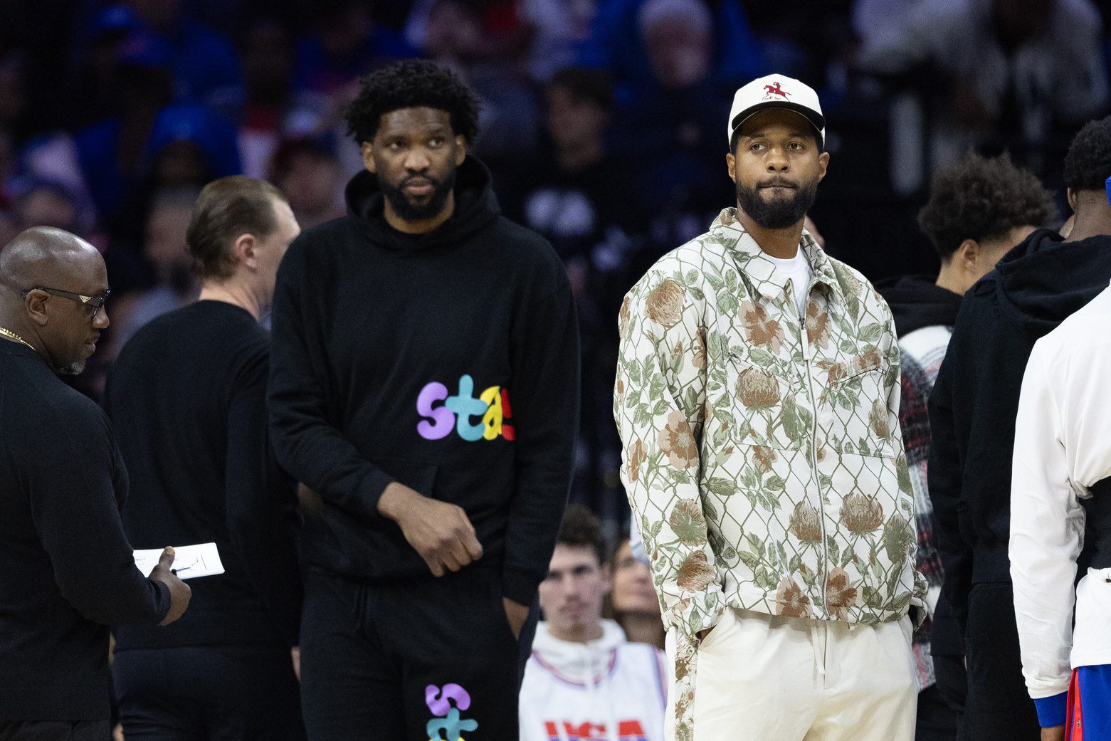 Philadelphia 76ers' Joel Embiid Finds Surprising Ally in ESPN Host Amid 3-Game Suspension: "Marcus Hayes' Column Crosses the Line" 2 Joel Embiid, Philadelphia 76ers