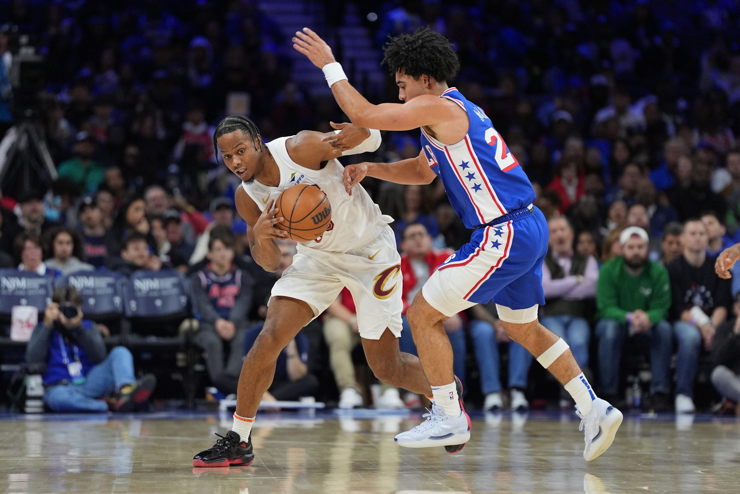 "We All Gotta Step Our S**t Up" - Philadelphia 76ers' Jared McCain Draws 1 Honest Admission From Paul George 3 Cavaliers, Isaac Okoro, Philadelphia 76ers, Jared McCain