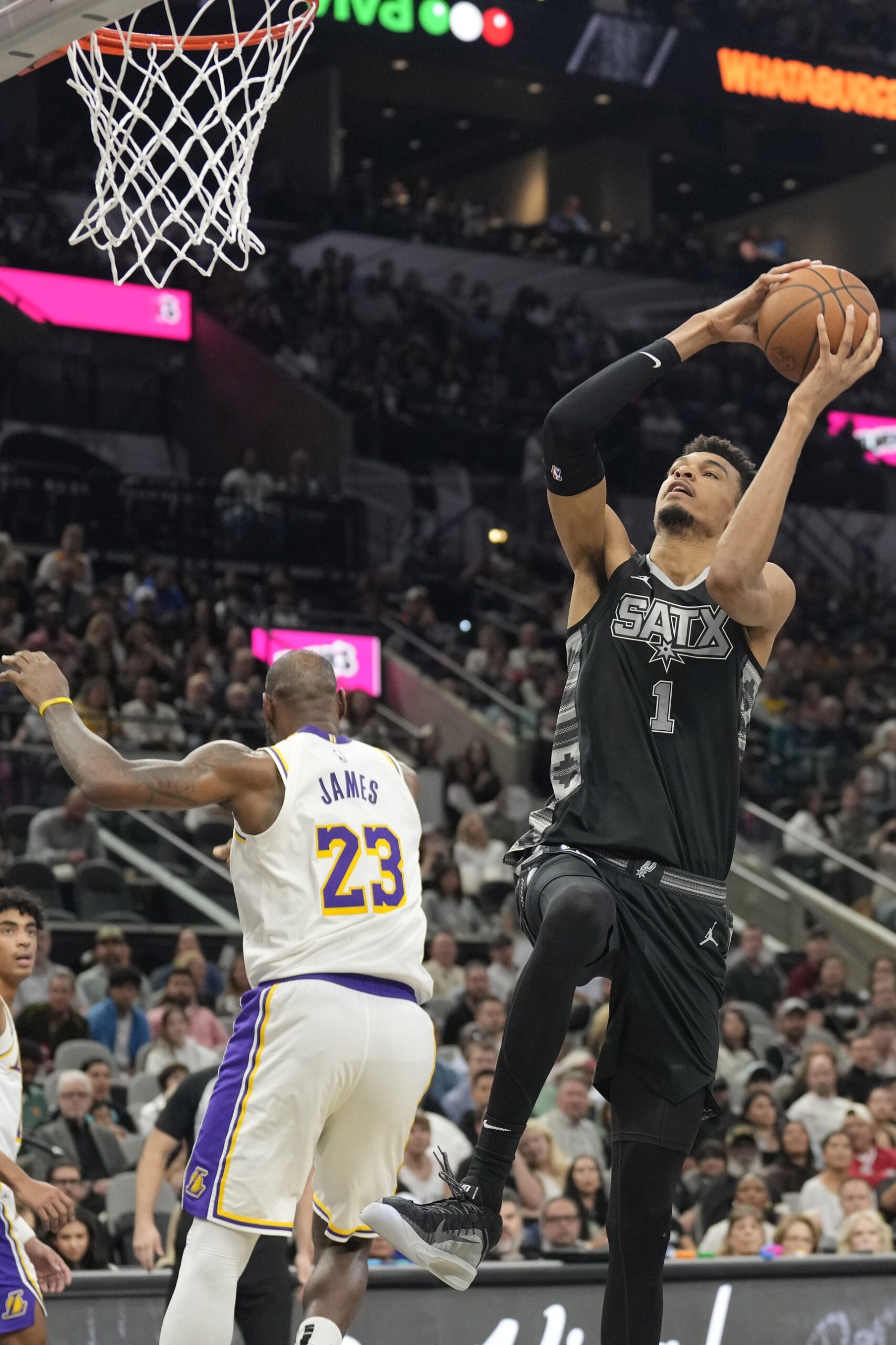 "I Feel Like He Grown Another Two To Three Inches": LeBron James Makes Bold Claim That 7-Foot-3 Victor Wembanyama Had Growth Spurt During Off-Season 2 San Antonio Spurs, Victor Wembanyama