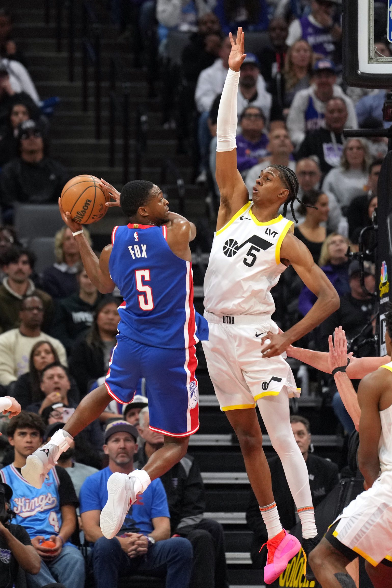 "He Could Find Better Growth Environment Elsewhere" - Utah Jazz Urged to Trade Rising Star Due to Backcourt Logjam 3 Sacramento Kings, De'Aaron Fox, Cody Williams, Utah Jazz