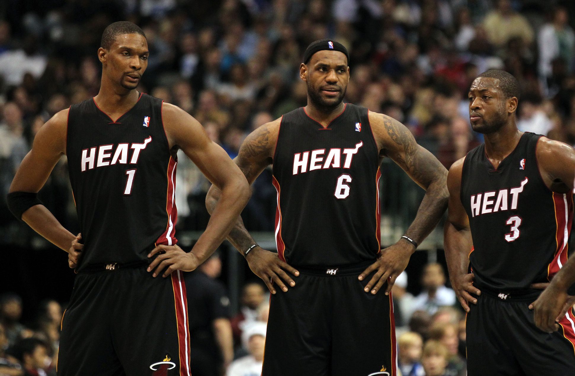 Miami Heat: Legend Reveals Pat Riley Made LeBron James Leave After Taking His Cookies 1 Miami Heat, LeBron James, Dwyane Wade, Chris Bosh