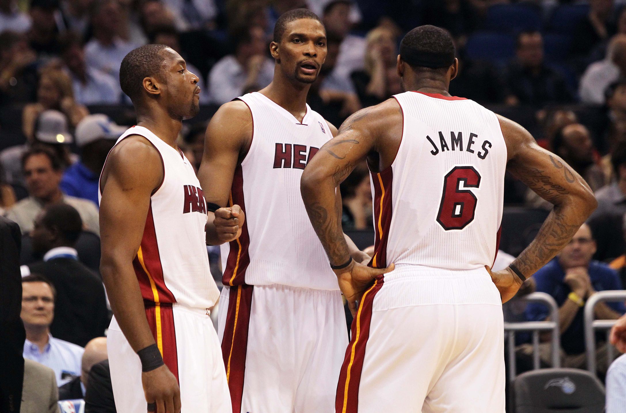 Miami Heat, LeBron James, Dwyane Wade, Chris Bosh