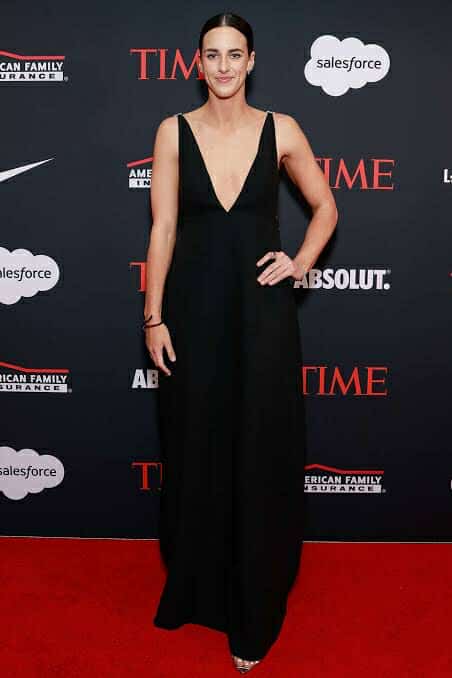 LOOK: Caitlin Clark Dazzles In Low-Cut Black Outfit In Time Magazine Event In New York 1 Caitlin Clark