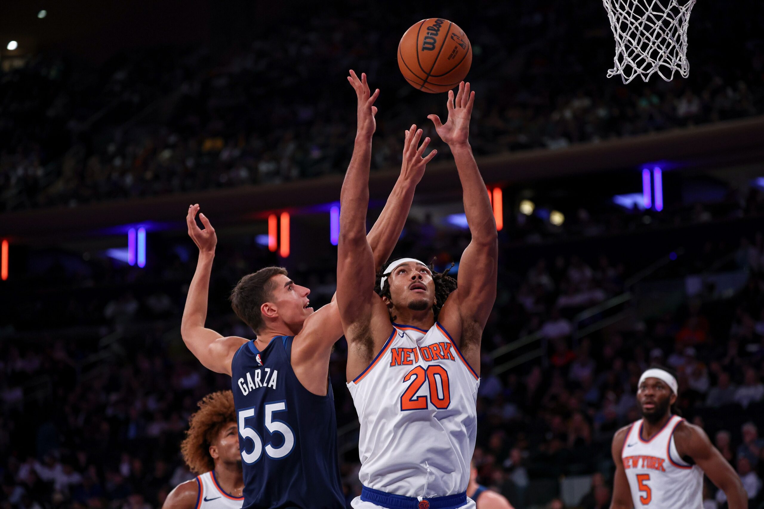 NBA Trade Rumors: Wizards Big Man Linked to the Knicks as Mitchell Robinson's Return Closes In 2 New York Knicks Vs Minnesota Timberwolves