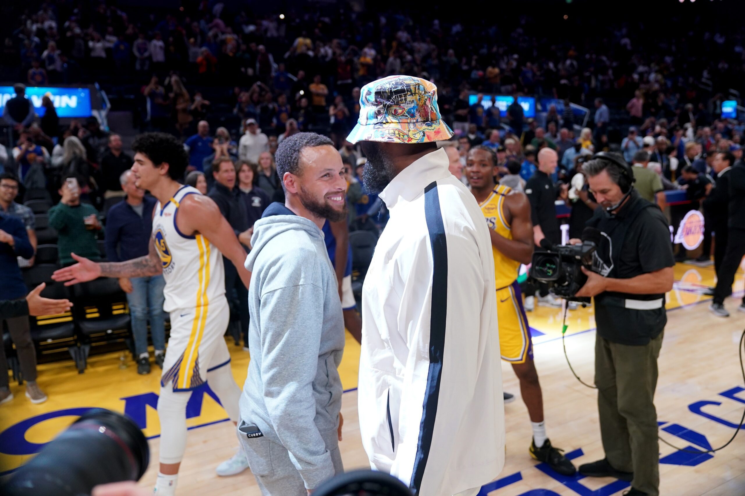 "Steph Broke The Game So Bad It Can't Be Fixed": NBA Fans Chime In On LeBron James Telling Steph Curry He Ruined The Game Shooting Volume Threes In 'Mind The Game' Podcast 3 LeBron James, Steph Curry