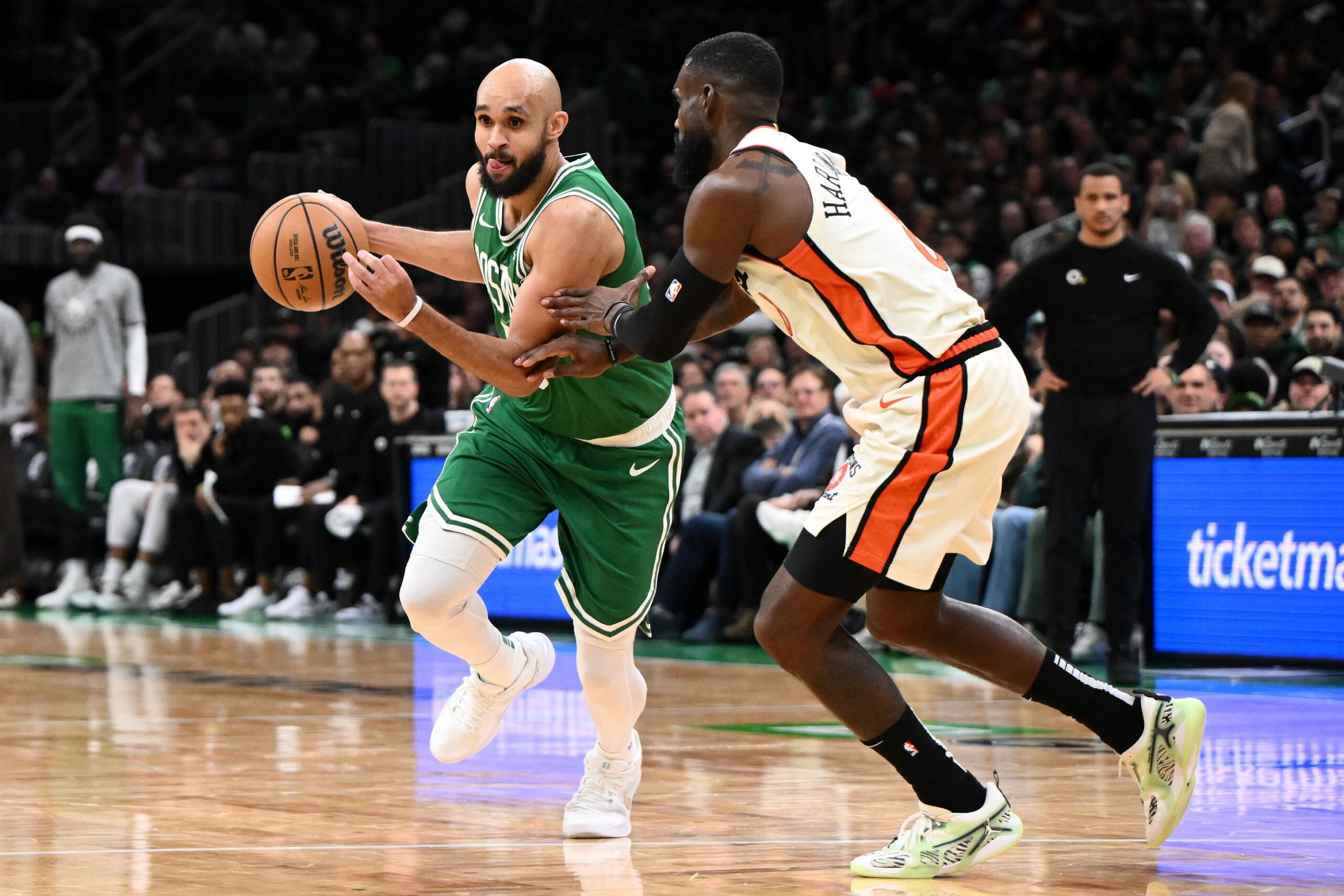 "I Hate It" - Boston Celtics' Derrick White Dispels the Notion That The Team Only Chucks Up Threes 3 Boston Celtics