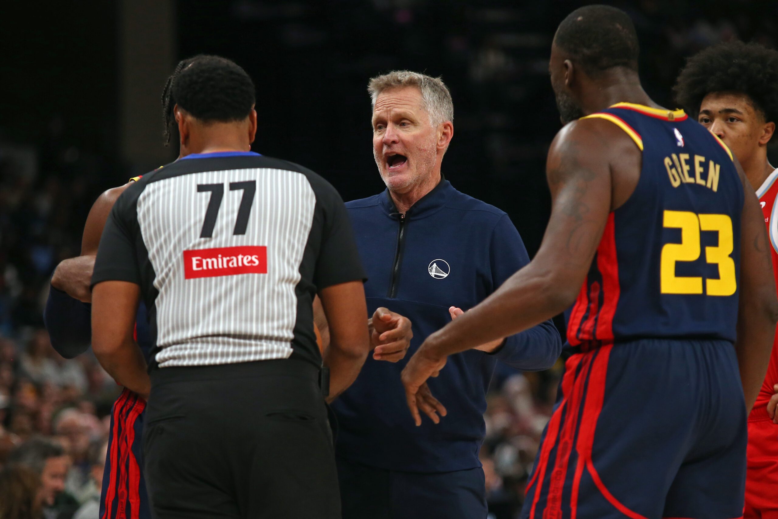 Golden State Warriors coach Steve Kerr