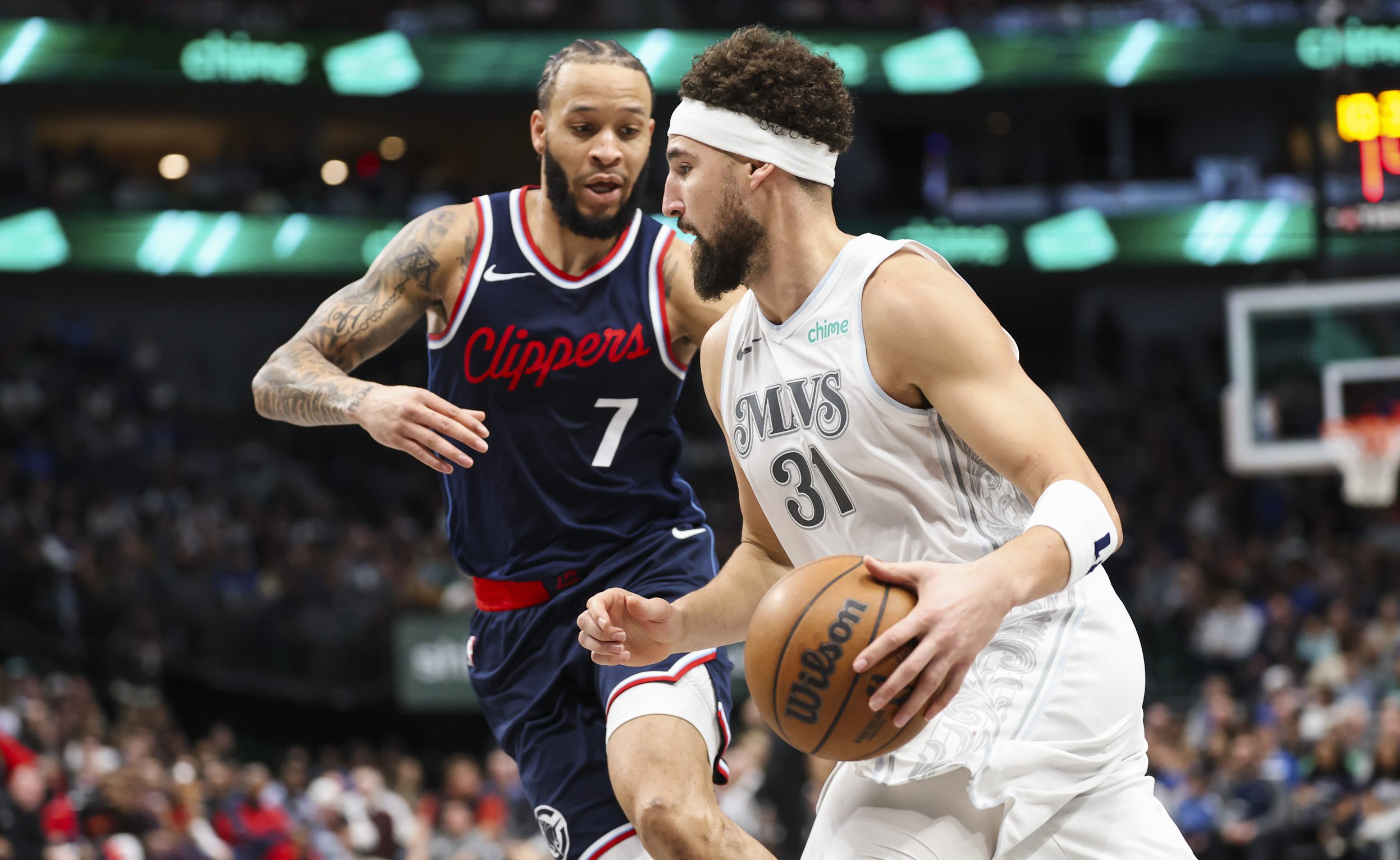 Los Angeles Clippers and Dallas Mavericks