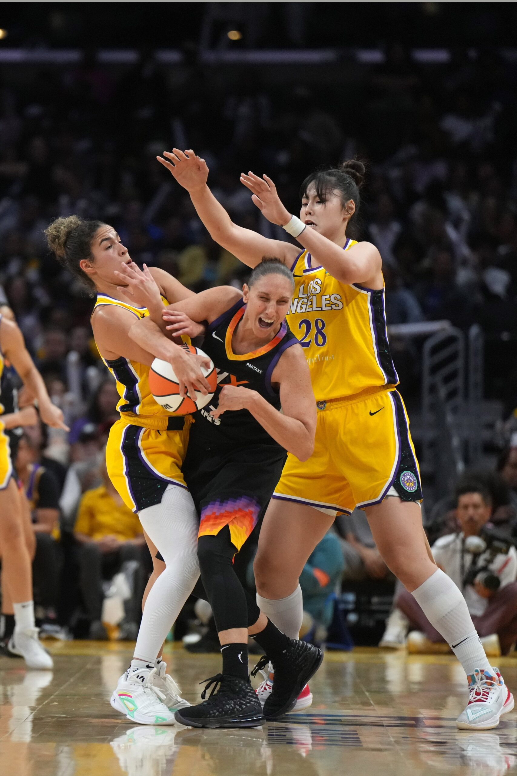 Our Hearts Are Broken': LA Sparks Send Message Amid California Wildfires 1 Los Angeles Sparks, Kia Nurse, WNBA