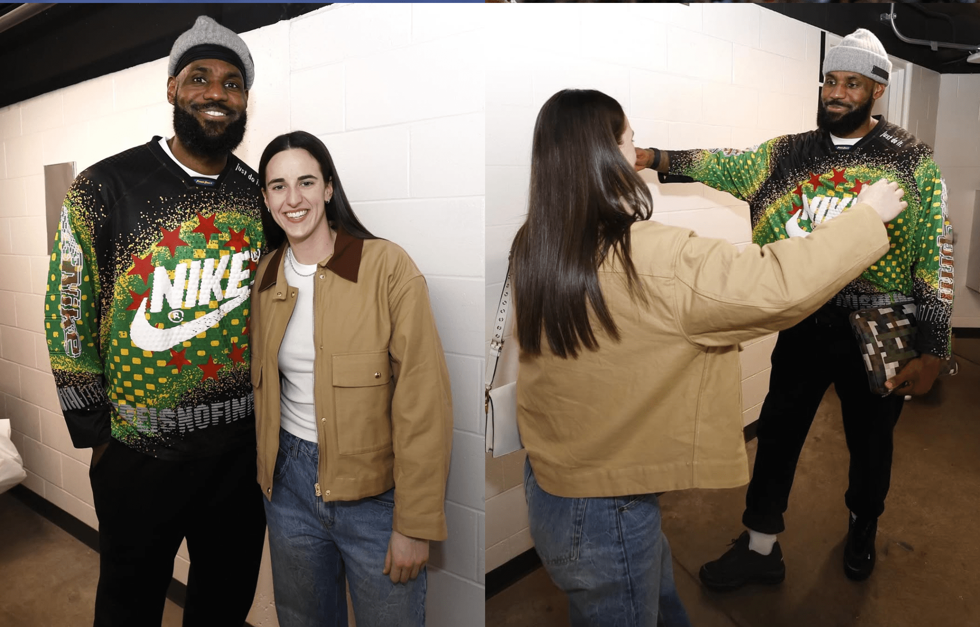 "He Was Like My Michael Jordan": Caitlin Clark Reveals Getting Starstrucked Meeting LeBron James 3 Caitlin Clark, LeBron James