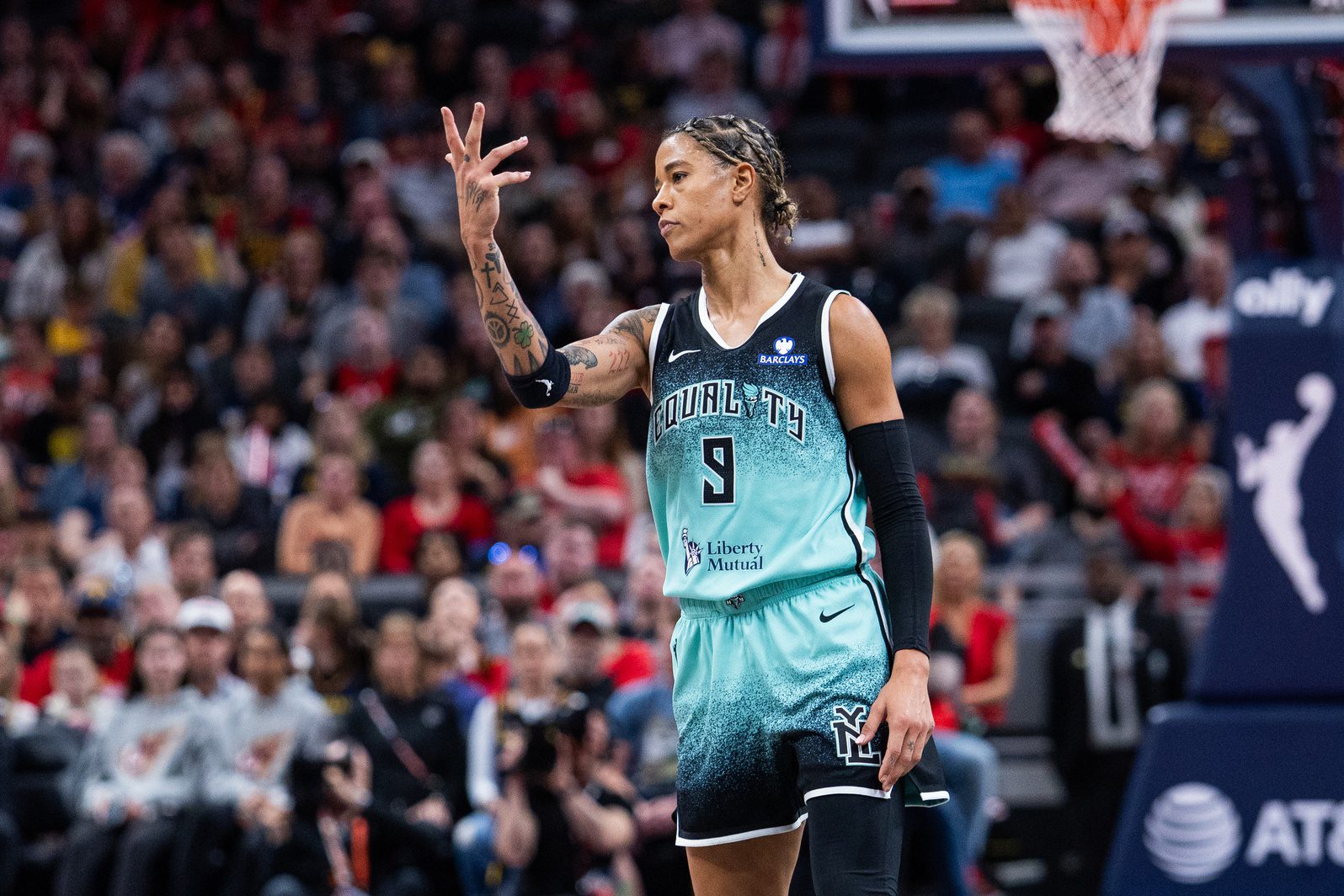 "The Woke Narrative Is Absolutely Full Of Anti-Semitisim": WNBA Fans Backs Natasha Cloud After Being Tagged As Anti-Semitic 3 Natasha Cloud, New York Liberty, Indiana Fever, WNBA