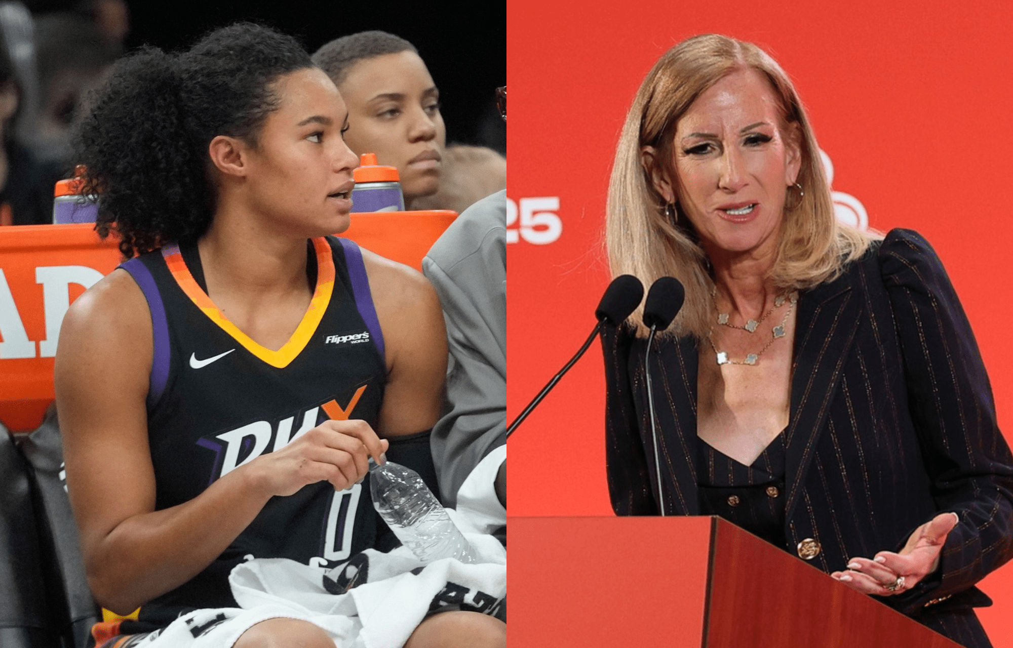 "We Ain't Dumb And Know Yall Worth": WNBA Fans Blasts Satou Sabally After Claiming Talks With NBA Commissioner Dialogue Becoming 'Too Personal' 1 Satou Sabally (left) and Cathy Engelbert (right). Photo credits: Imagn
