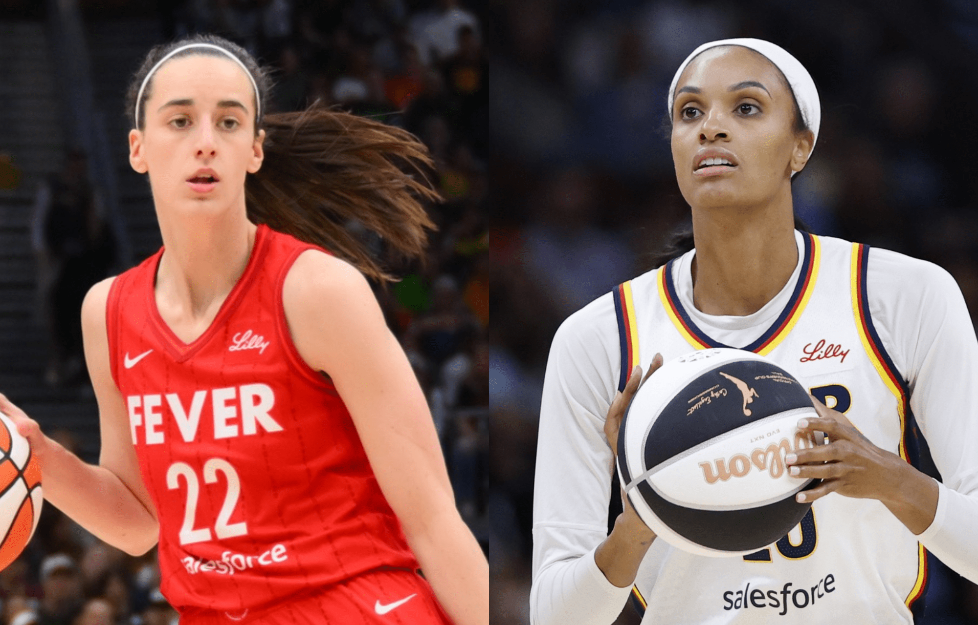 "She Made Her Team Better": Caitlin Clark Becomes Talking Point After NCAA Champ Highlights Stat To Praise DeWanna Bonner 1 Indiana Fever stars Caitlin Clark and DeWanna Bonner. Credits: Imagn