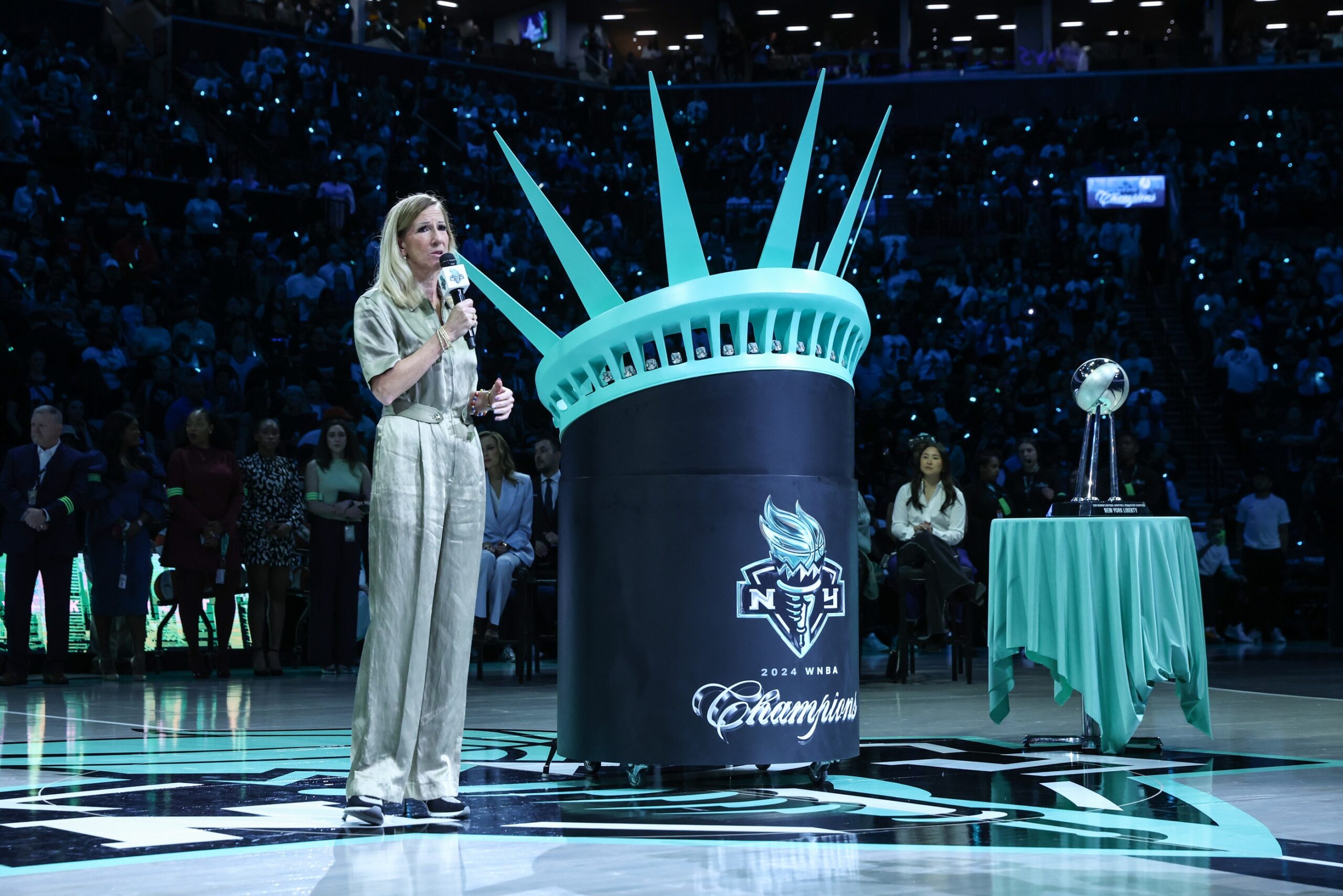 "Relocation Decisions Are Made By The WNBA Board": WNBA Delivers Brutal Message To Celtics Minority Owner On Sun Relocation To Boston 2 Cathy Engelbert