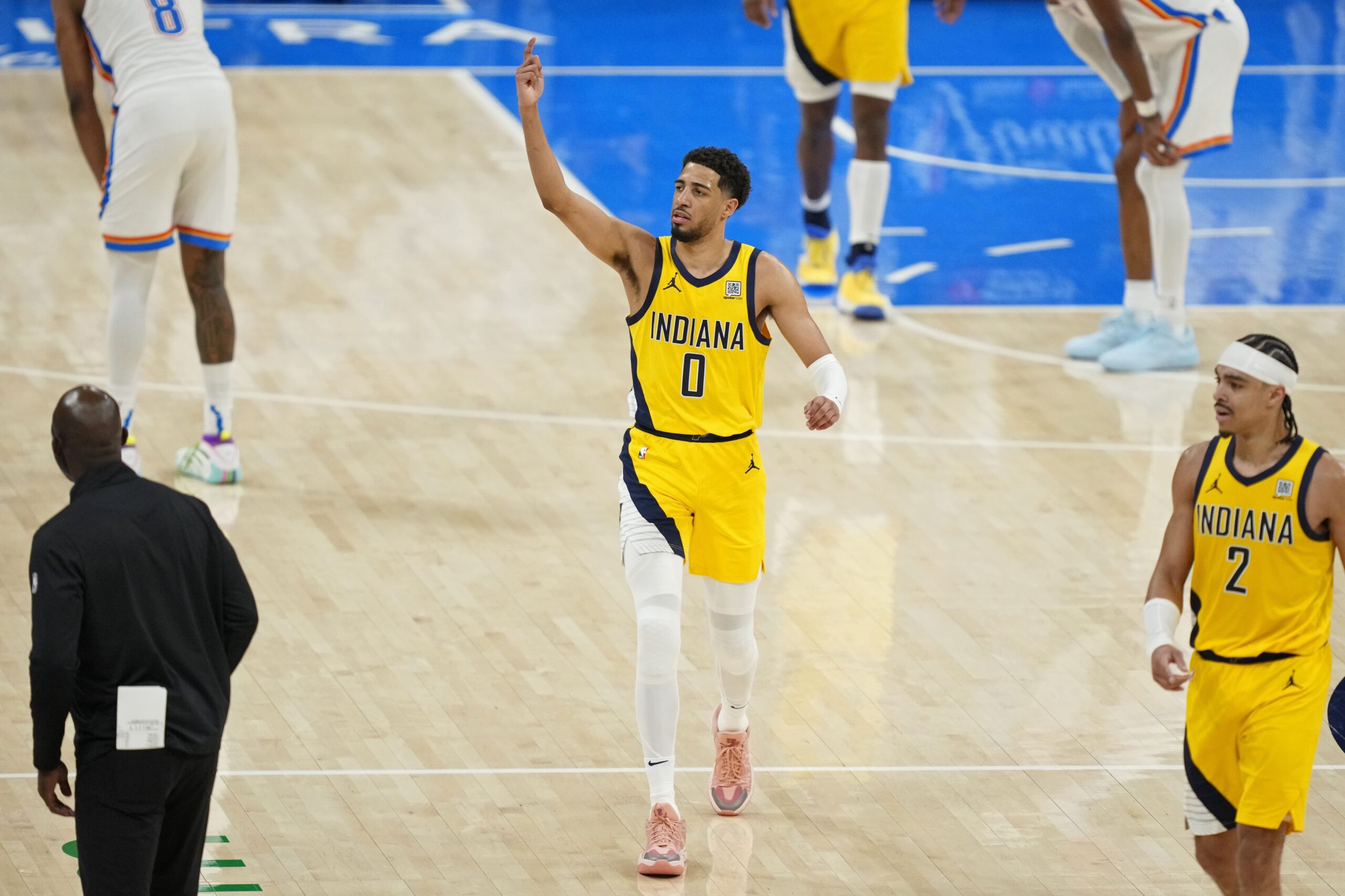 "He Pushed Me in So Many Different Ways" - Indiana Pacers' Tyrese Haliburton Credits Veteran Backup for Improving His Game 1 Tyrese Haliburton, Indiana Pacers, Oklahoma City Thunder, NBA