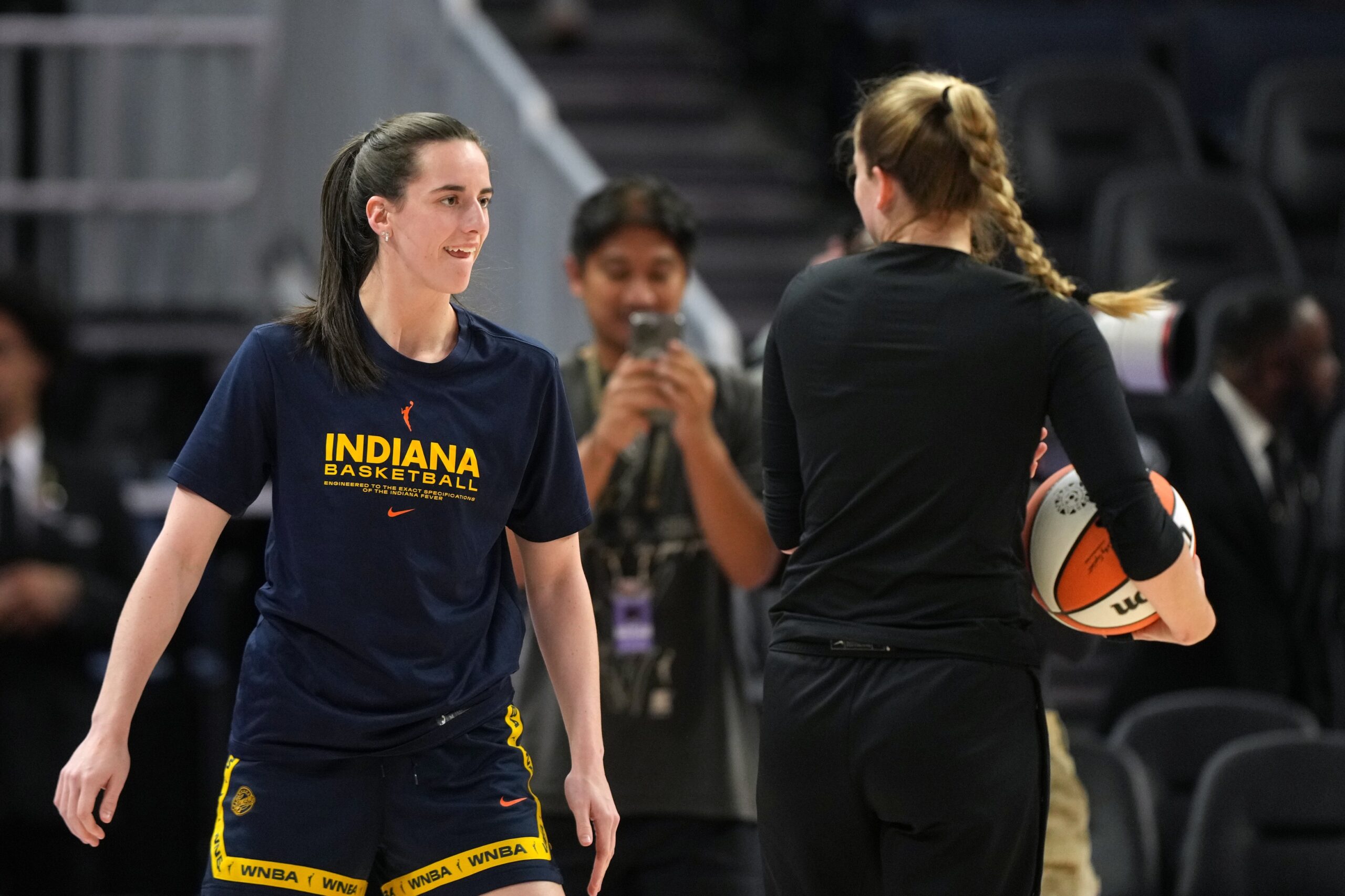 "Outfit 2": Caitlin Clark Doesn’t Hesitate, Picks Outfit For Kate Martin In Style Chat 1 USATSI 26556704 168400517 lowres scaled