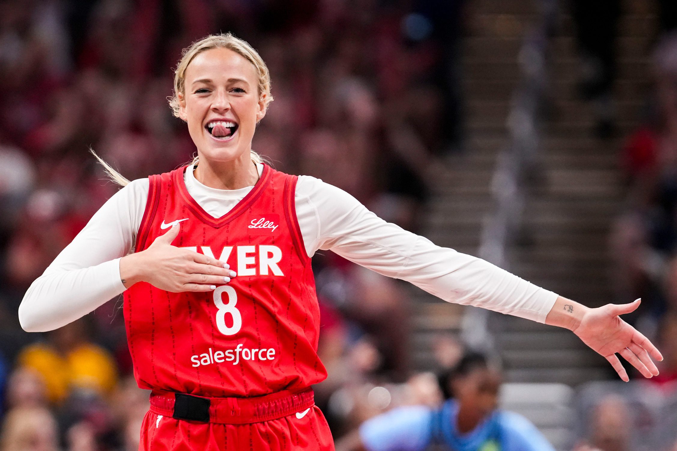 "Just Tell Cathy To Pay Us And Then We Can Have A Discussion": Sophie Cunningham Calls Out WNBA Commissioner Reignites "Pay Us What You Owe Us" All-Star Game Protest 2 USATSI 26628918 168400517 lowres