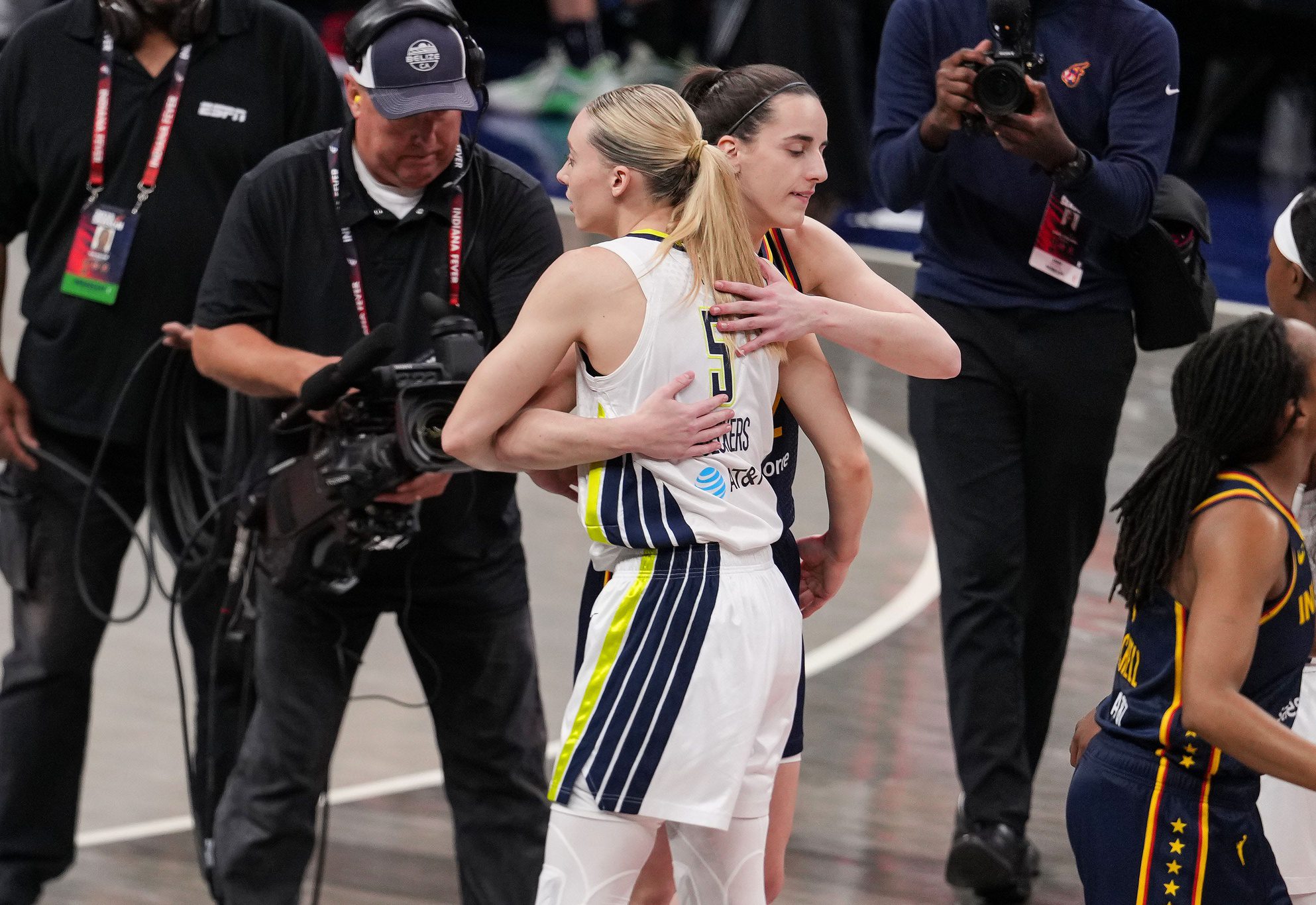 Caitlin Clark Draws Patrick Beverley Into Paige Bueckers Debate After He Crowns Dallas Wings Rookie ‘Statistically Better’ 1 Caitlin Clark, Paige Bueckers