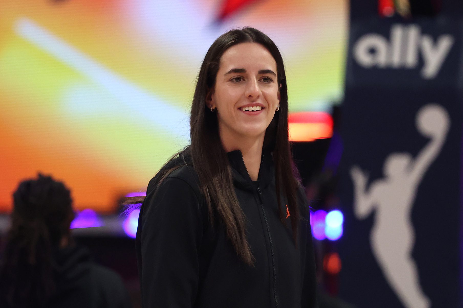 "No League Ever Made Themselves On One Player": Caitlin Clark Fans Shut Down By WNBA Commissioner Cathy Engelbert’s No-Nonsense Statement 1 Team Clark guard Caitlin Clark (22) looks on before the 2025 WNBA All Star Game at Gainbridge Fieldhouse.