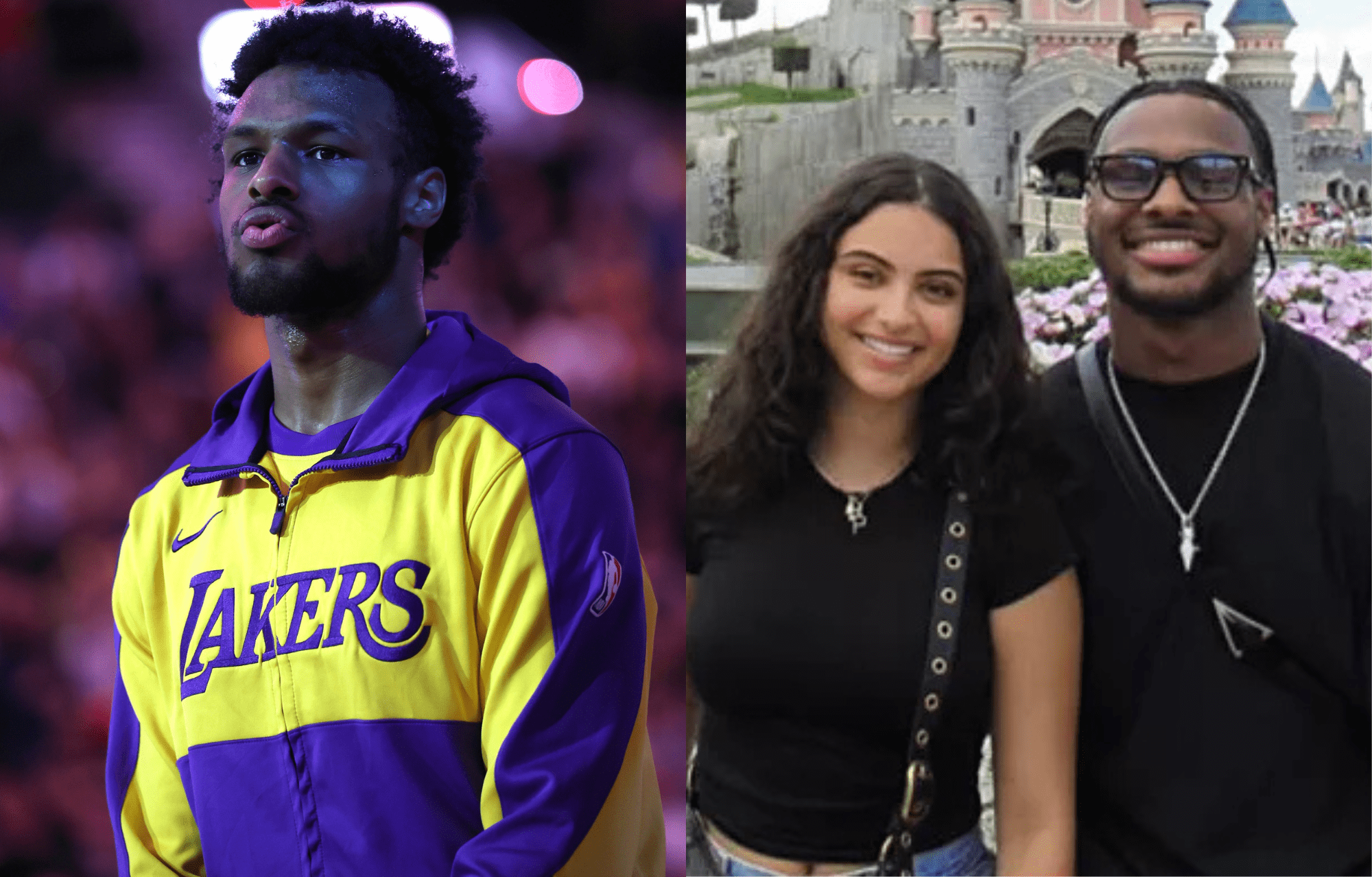 "Anniversary Dinner": Bronny James’ GF Parker Whitfield Shares Sweet Moment With LeBron James' Son 2 Bronny James and GF Parker Whitfield. Photo credits: Imagn and Instagram