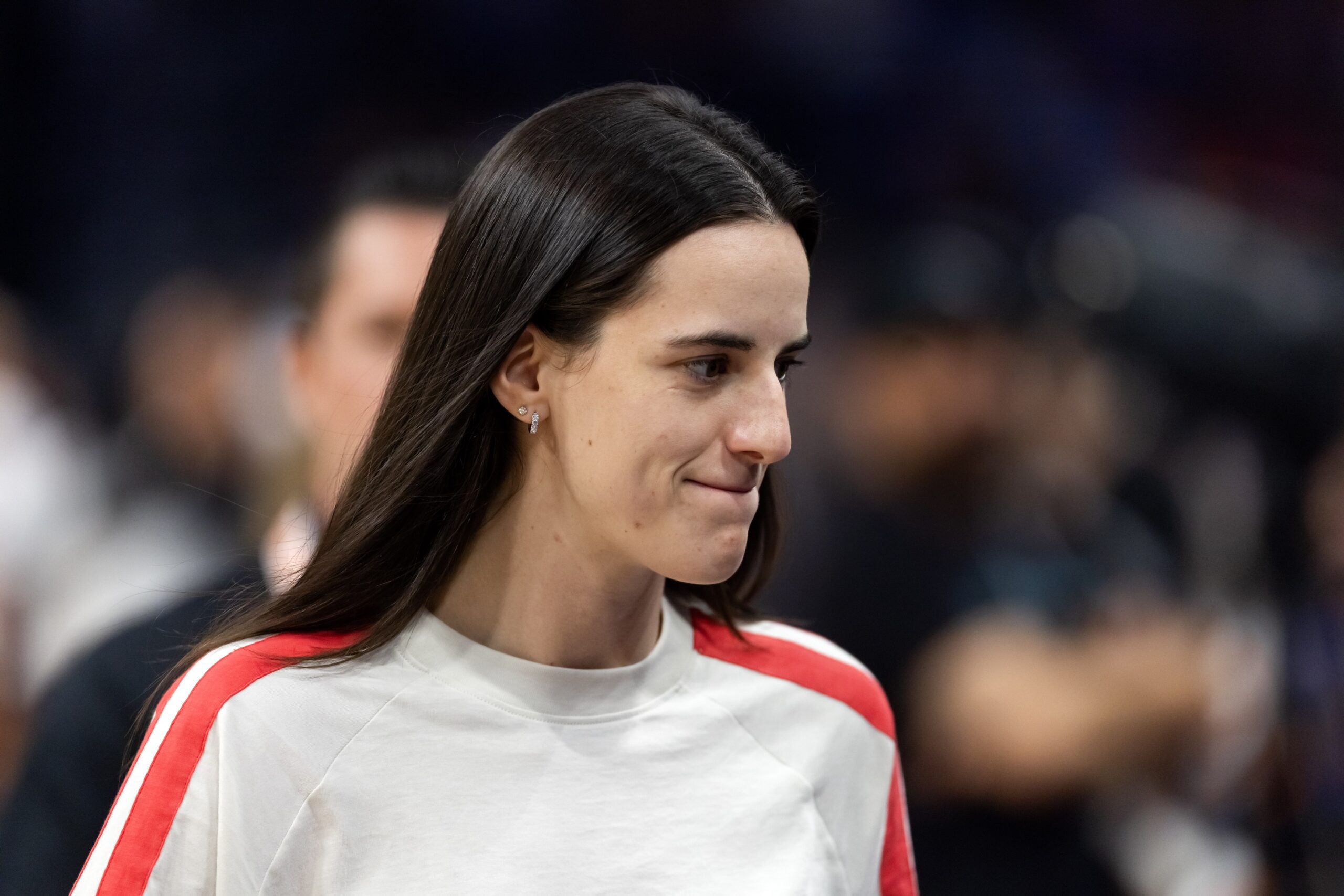 LOOK: Caitlin Clark’s Evil Grin Blows Up Online As Aliyah Boston Schools Angel Reese’s Teammate 3 USATSI 26804059 168400517 lowres 1 scaled