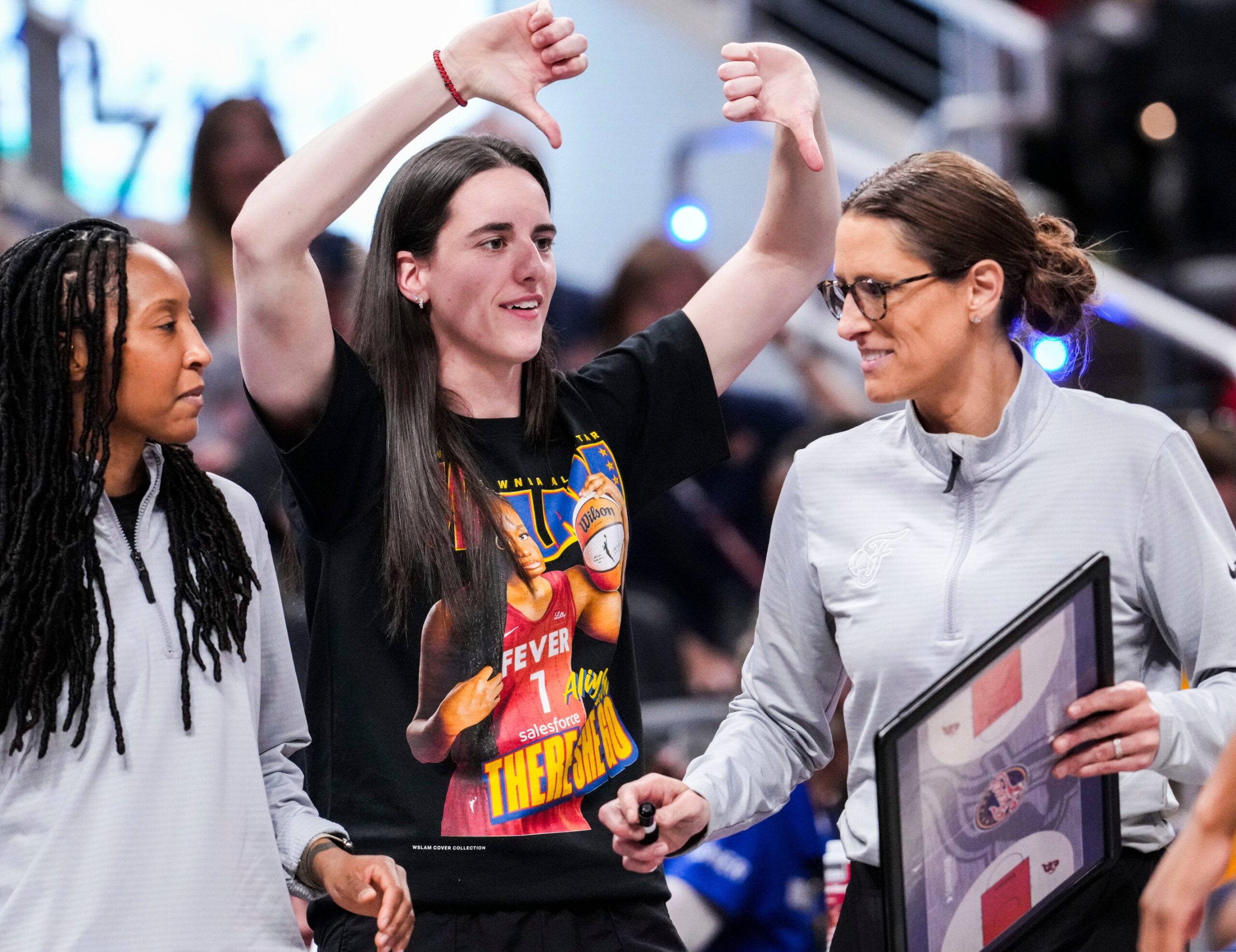 "Steph Yanked Me": Caitlin Clark Opens Up On Fever HC Stephanie White’s Reaction to Her Repeated Slip-Ups Against WNBA Champions 3 Caitlin Clark