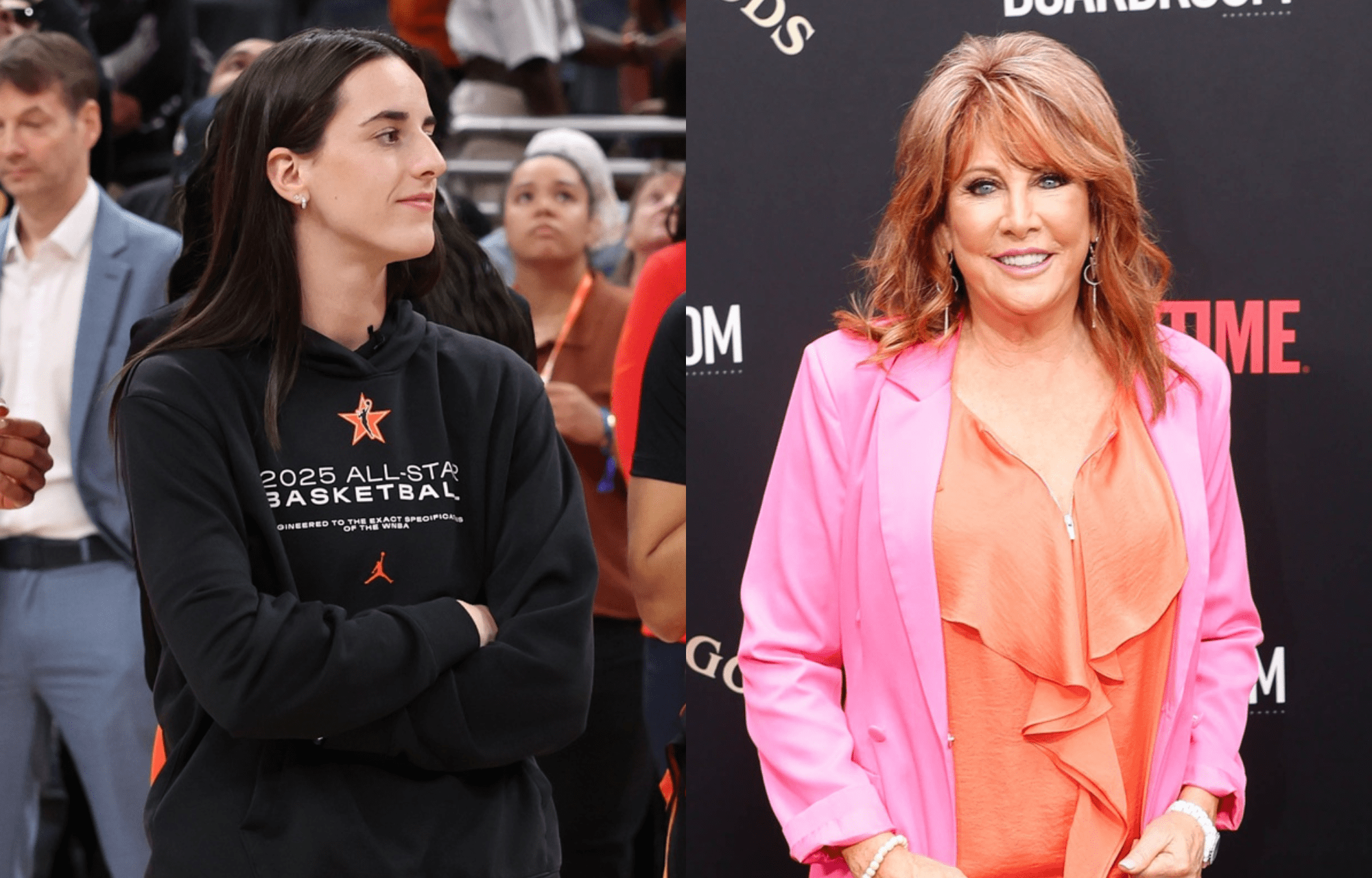 LOOK: Caitlin Clark Gets Rare Photo Feature With Nancy Lieberman And Emotional “Showing Up” Message 1 Caitlin Clark (left) and Nancy Lieberman (right). Photo credits: Imagn