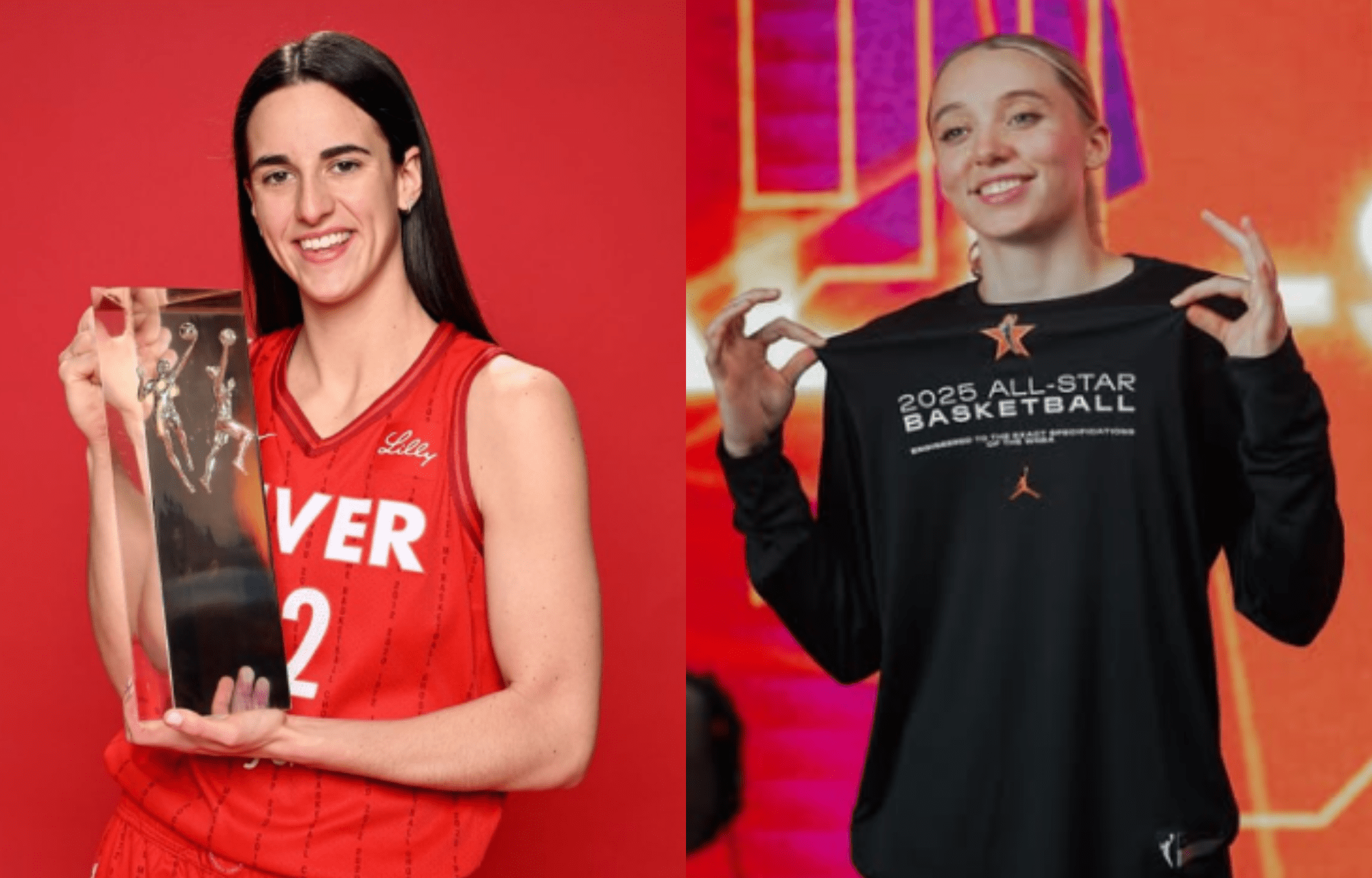 "She Is More Efficient": Caitlin Clark And Paige Bueckers Compared As Former NFL Star Boldly Picks A Side 1 WNBA stars Caitlin Clark (left) and Paige Bueckers (right). Photo credits: Instagram