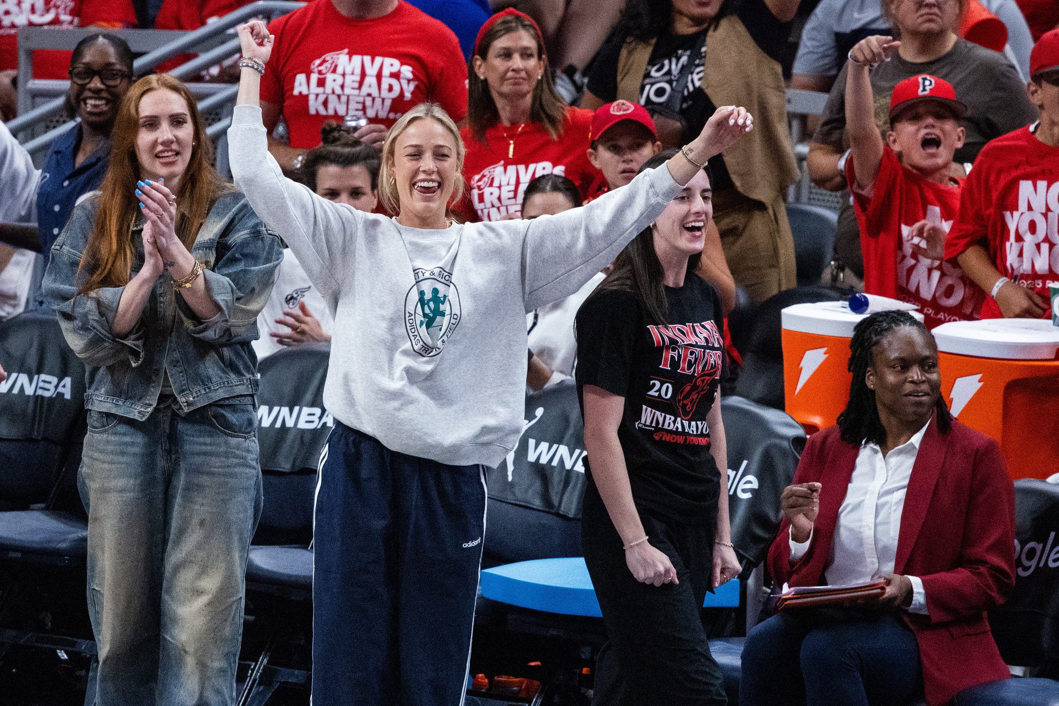"Can't Explain What I Felt": Caitlin Clark Can’t Believe Fever Teammate’s Heroics During Electric Game Moment 3 Sophie Cunningham
