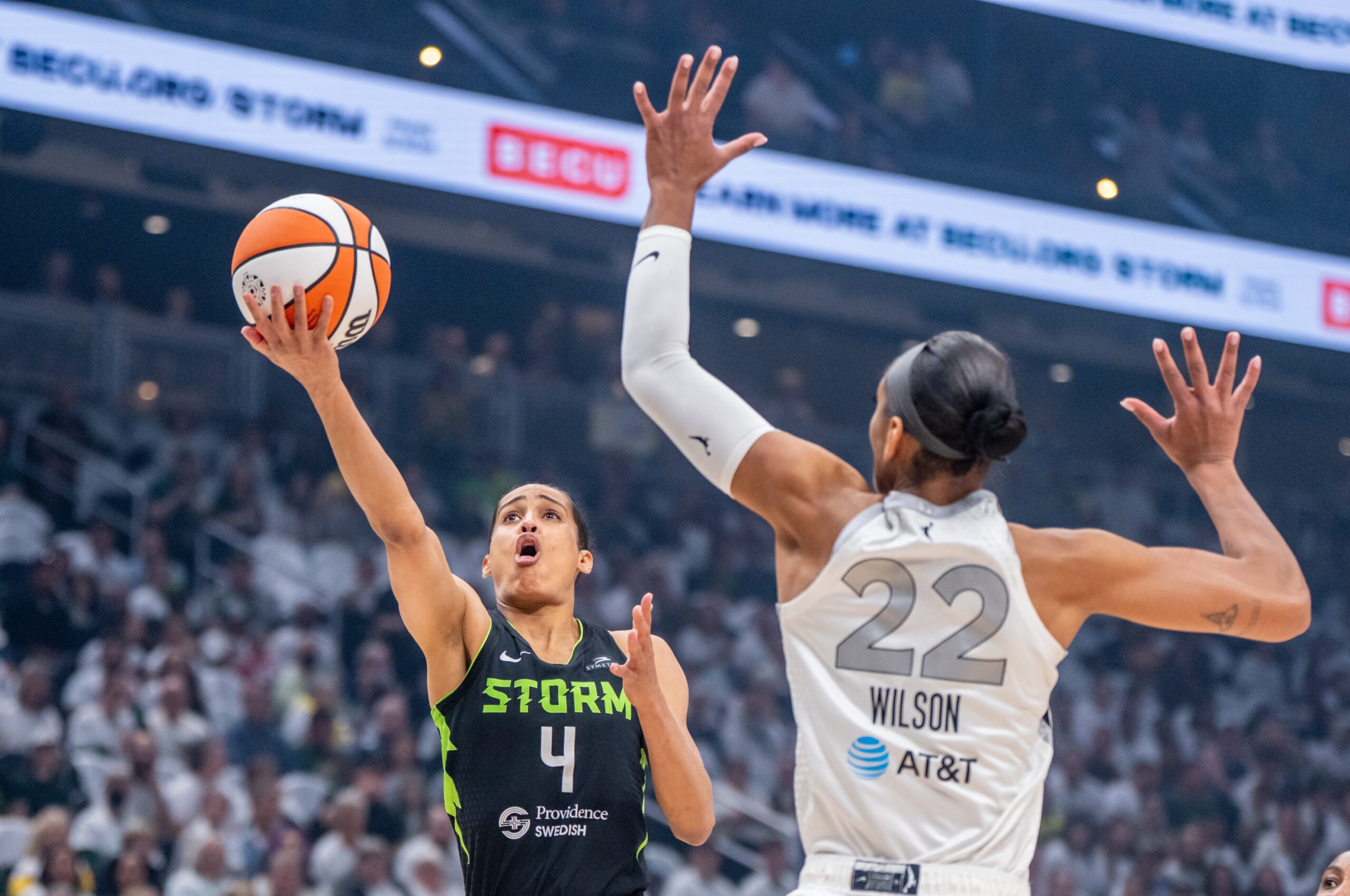 "We Weren't Scared": A’ja Wilson Loses Streak As Skylar Diggins Declares Fearless Storm Mindset 1 USATSI 27100439 168400517 lowres scaled