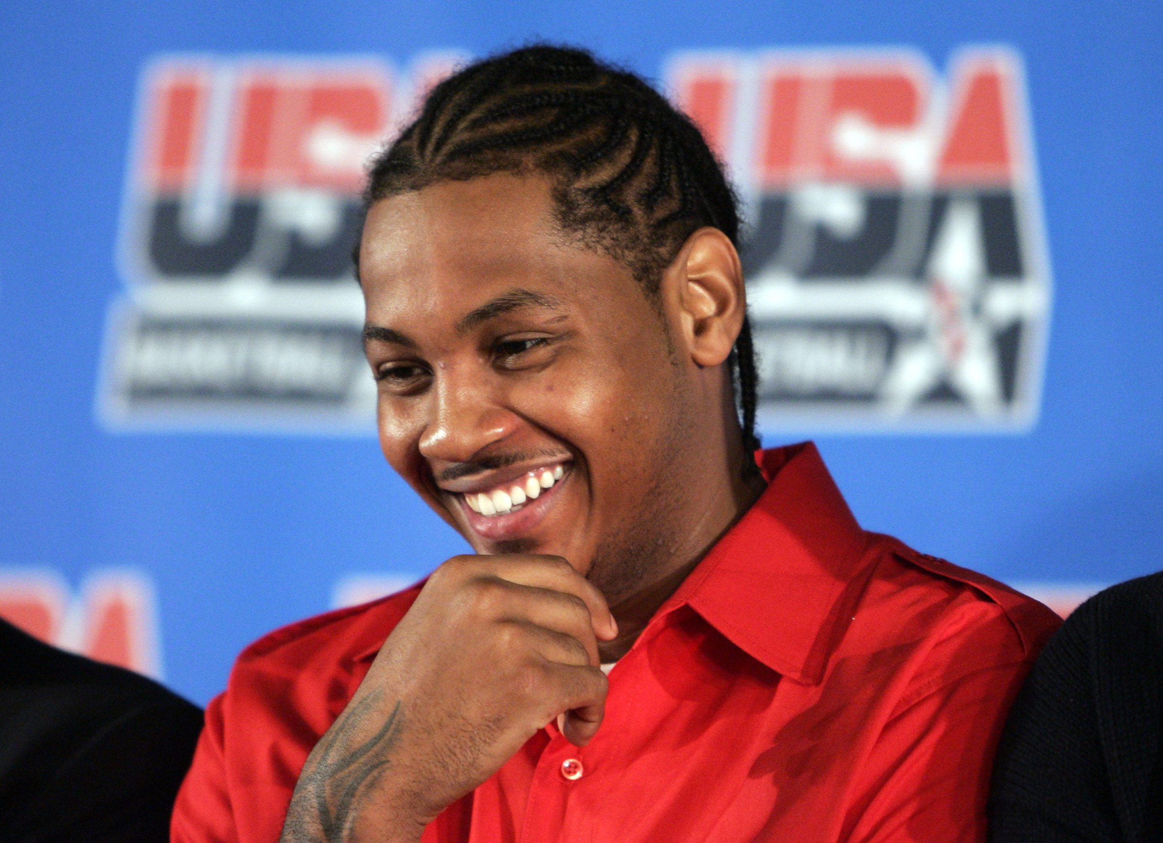 "Big Three Maybe In Weight": NBA Fans Poke Fun On Carmelo Anthony Refusing To Join James Harden, Dwight Howard To Form 'Big Three' In Houston 3 USATSI 2969736