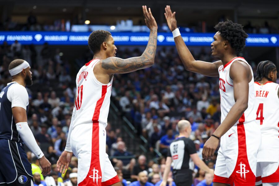 2 Houston Rockets Youngsters Showing Commitment to Improve; Amen Thompson is About To Become a Complete Player USATSI 24638389