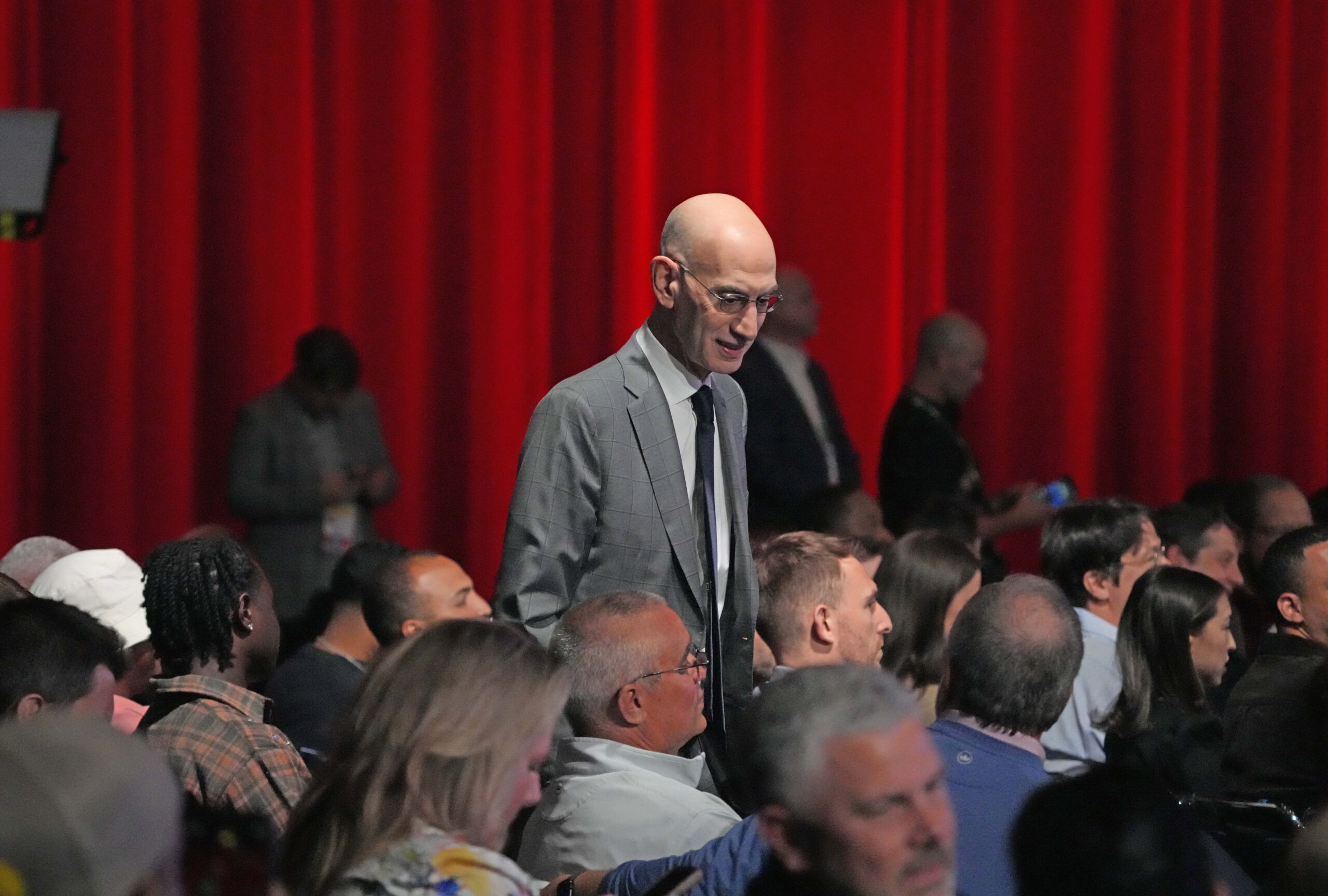 "They Need This Technology On Their Own Players": NBA Fans Mock Adam Silver Announcing Betting Ads Can Be Blocked By Parents Amidst NBI Gambling Probe 1 Adam SIlver