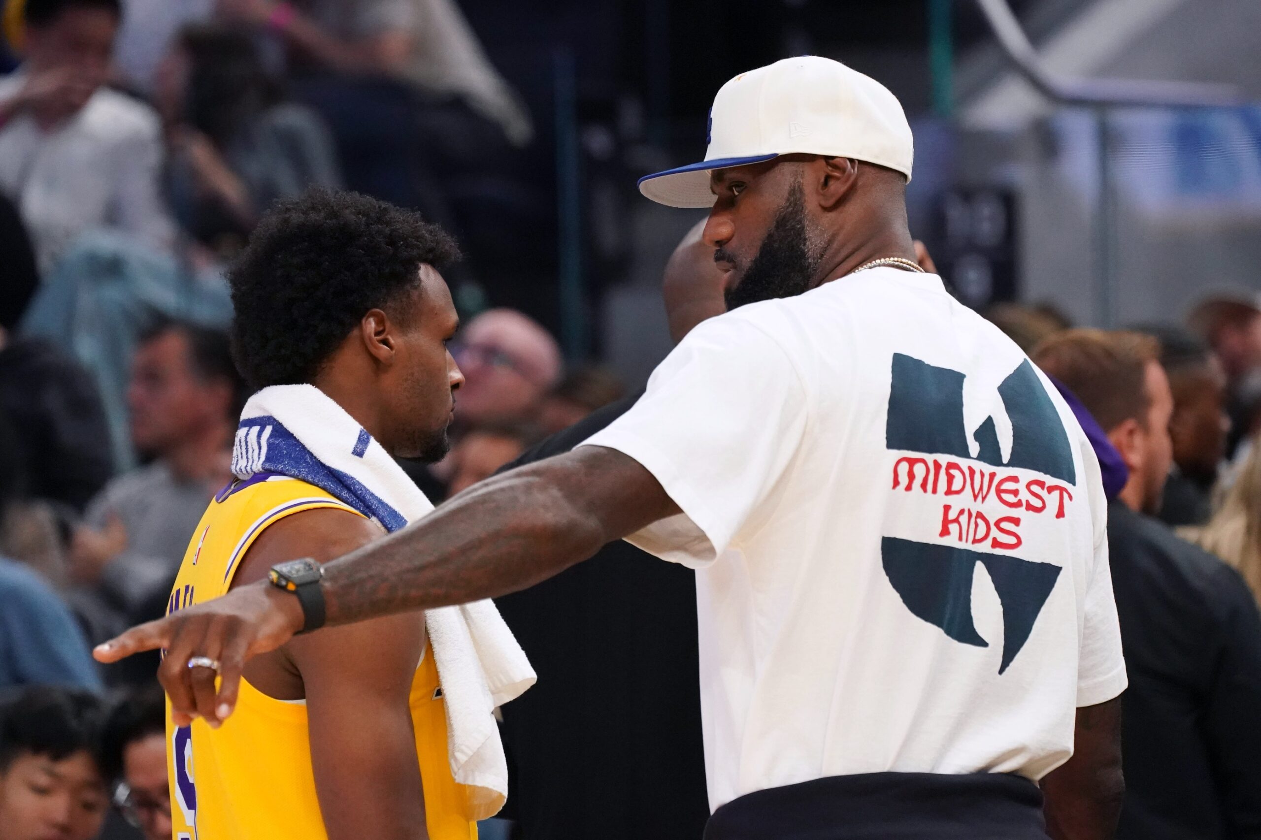 "#GiverOfStrecthMarks": Bronny James Earns Praise As Savannah James Gushes Over The Man He’s Become 1 LeBron James, Bronny James, NBA Fans