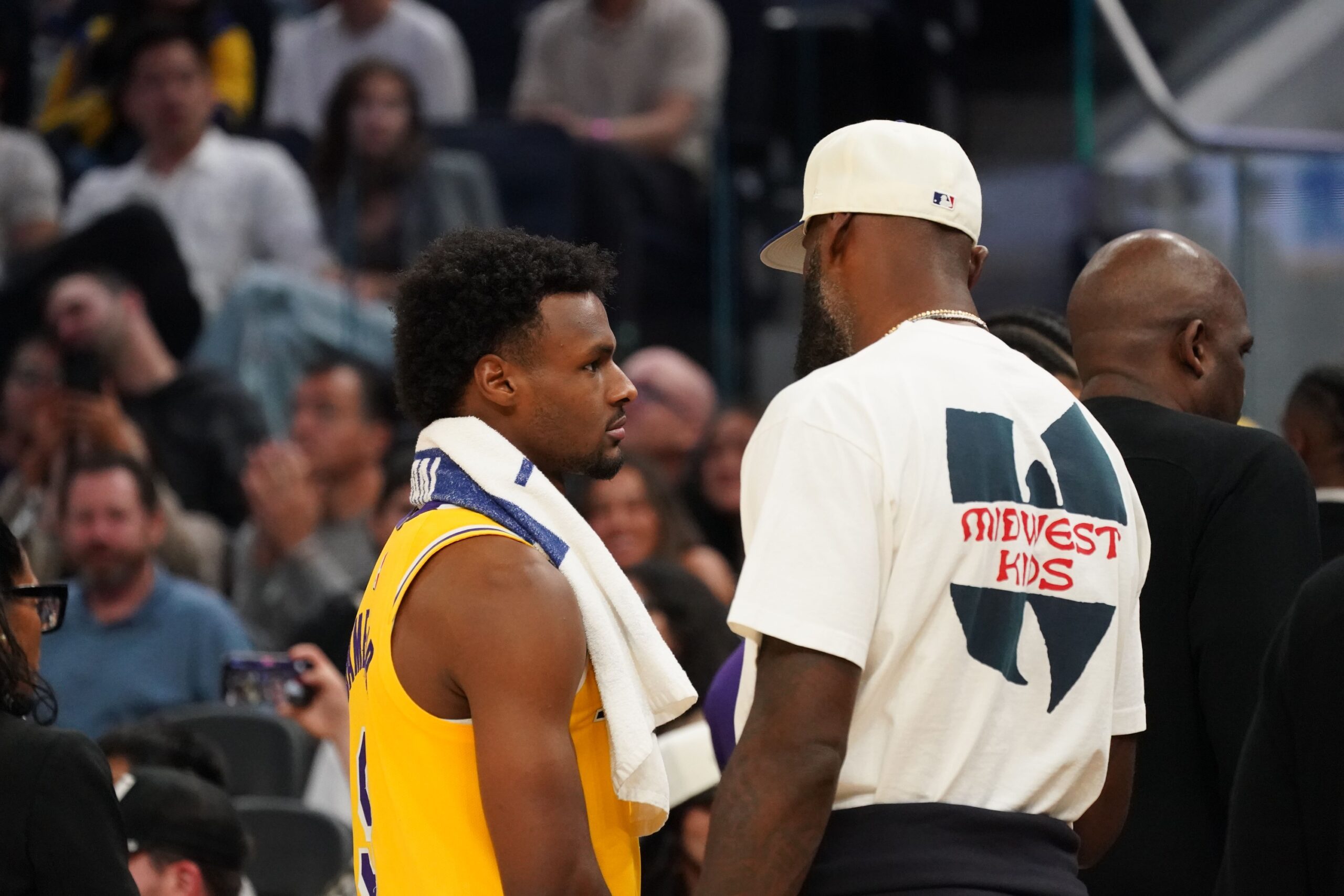 "You Just Spent $400 To Watch Dalton Knecht Vs Cody Williams": NBA Fans Pour Gas Into The Fire Lakers Ticket Prices Spiked Up After LeBron James Fake Retirement Announcement 3 USATSI 27262902 168400517 lowres scaled