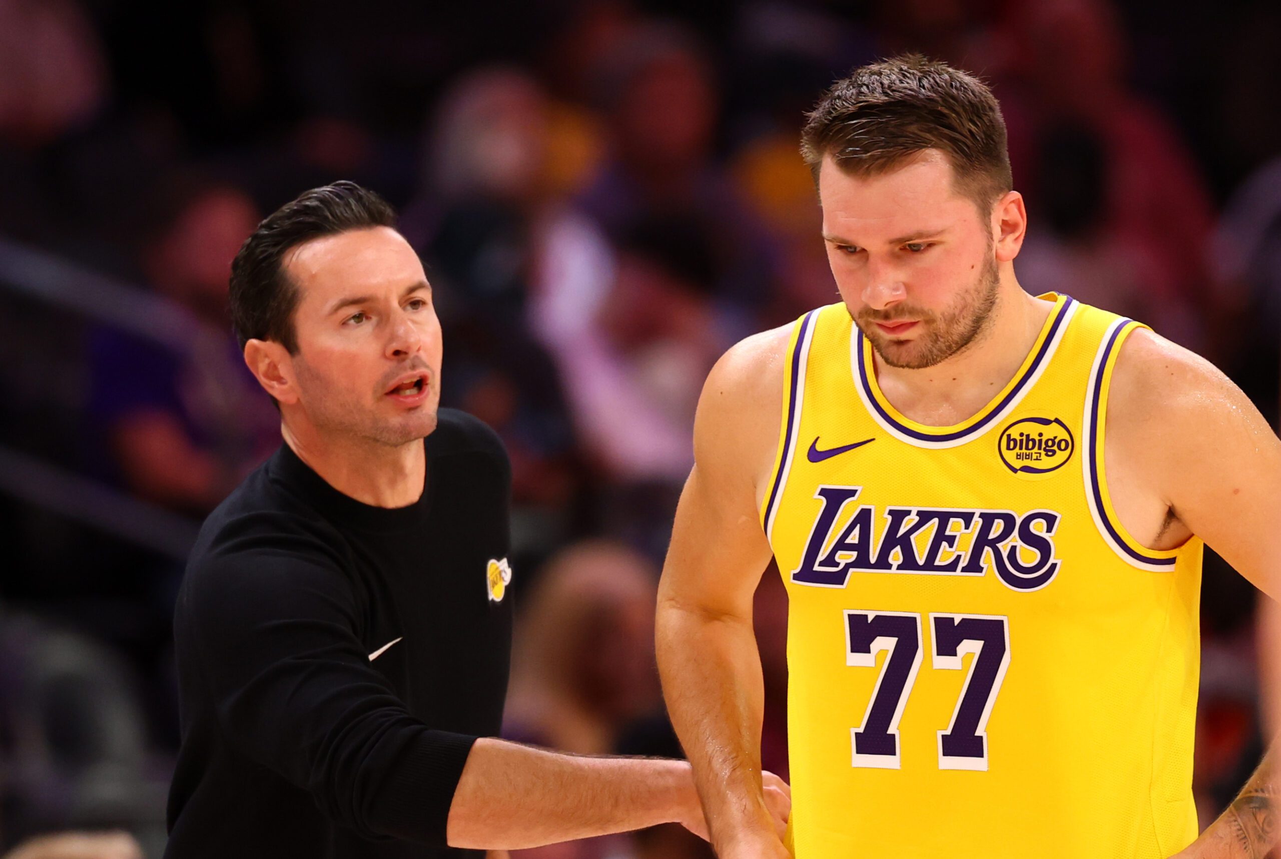 "Just Felt it a Little Bit" - Los Angeles Lakers' Luka Doncic Confirms New Injury After Opening Loss Vs. Golden State Warriors 3 Los Angeles Lakers