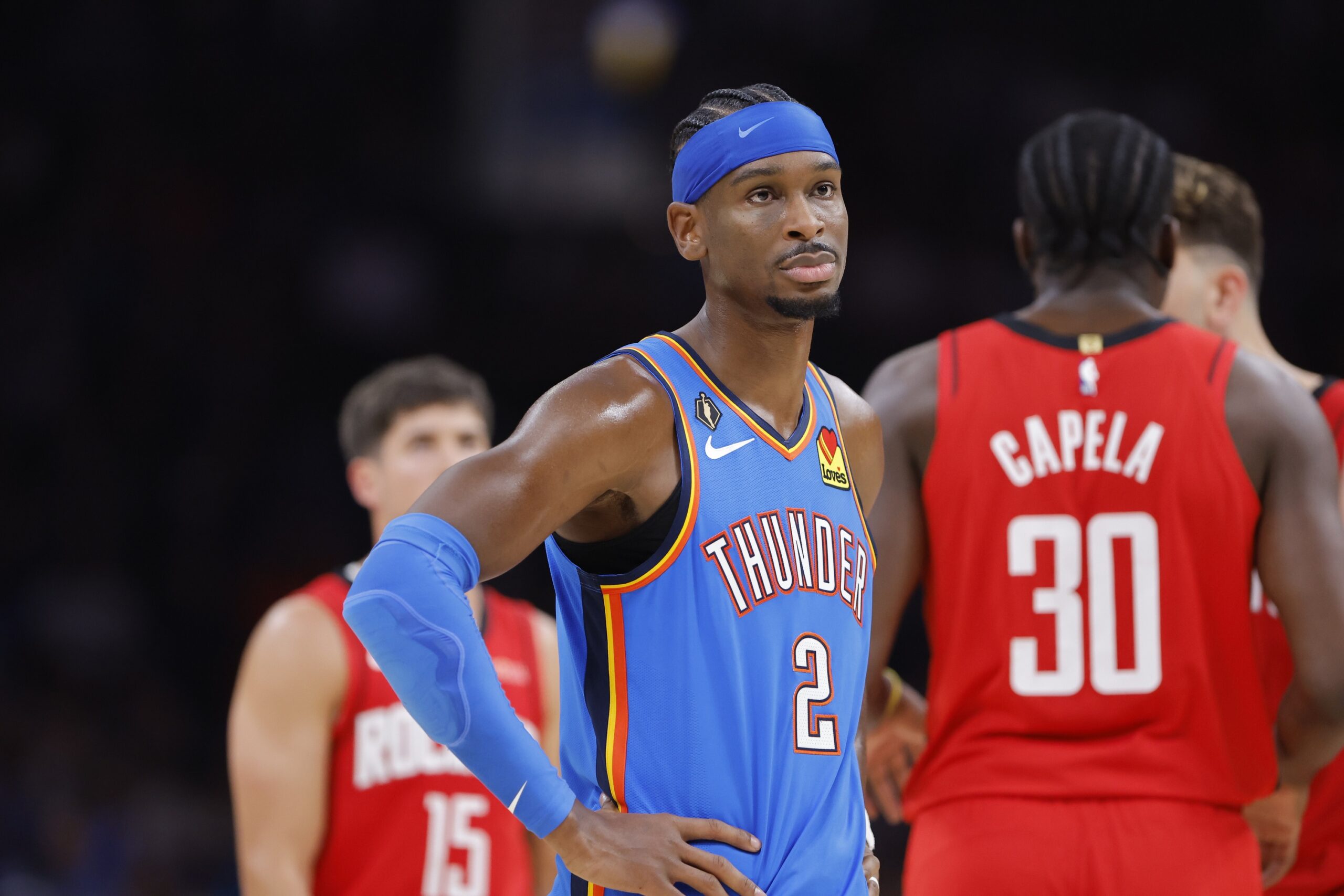 "Cheating. Already On His Hot Spot": NBA Fans Roast Shai Gilgeous-Alexander Getting His Championship Ring At The Free Throw Line 1 NBA Fans