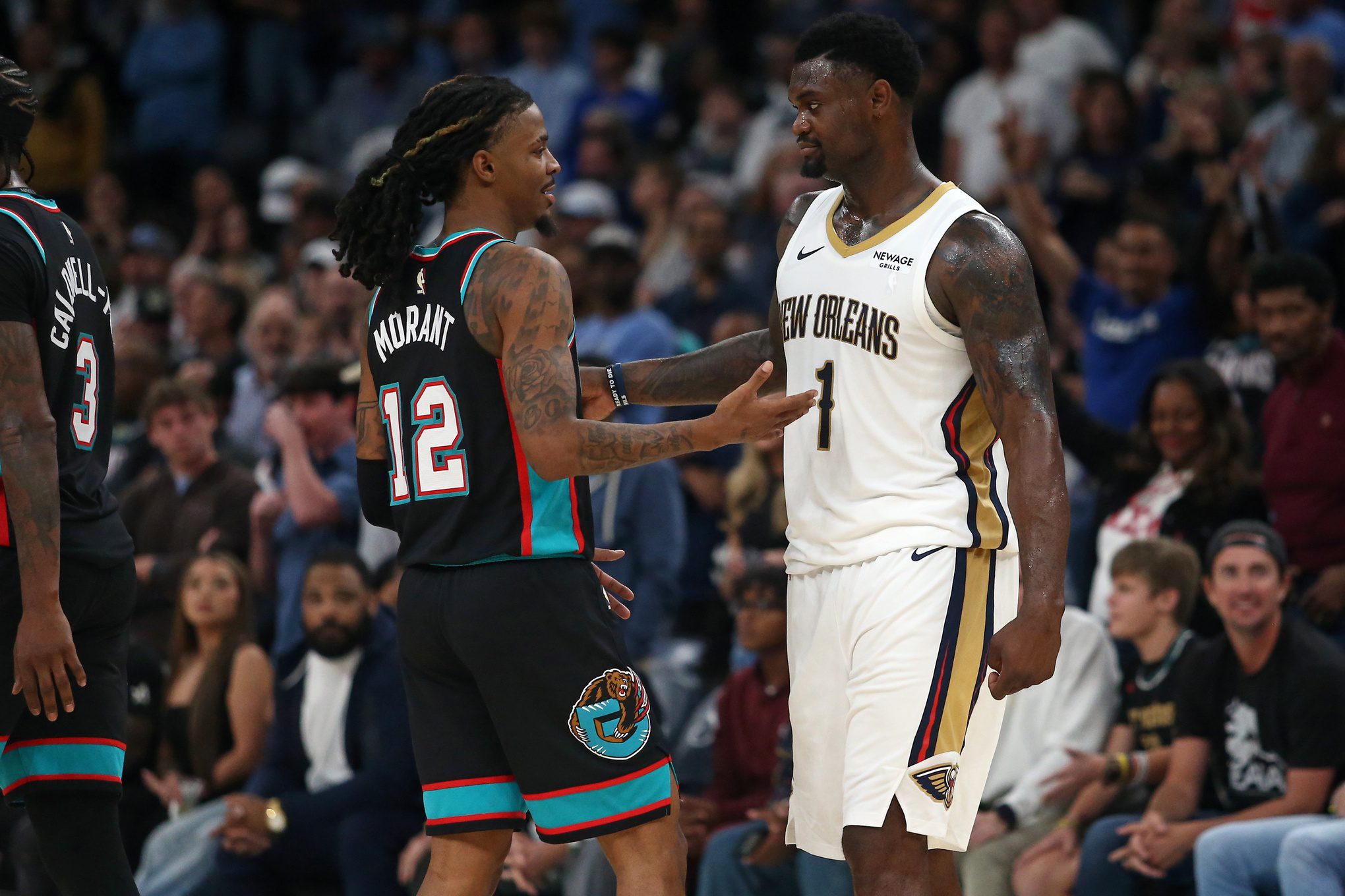"We Got Guns & Buns A Thrilling Matchup Fosho": NBA Fans Drop Jokes On Ja Morant, Zion Williamson's Opening Day Showdown 2 NBA Fans