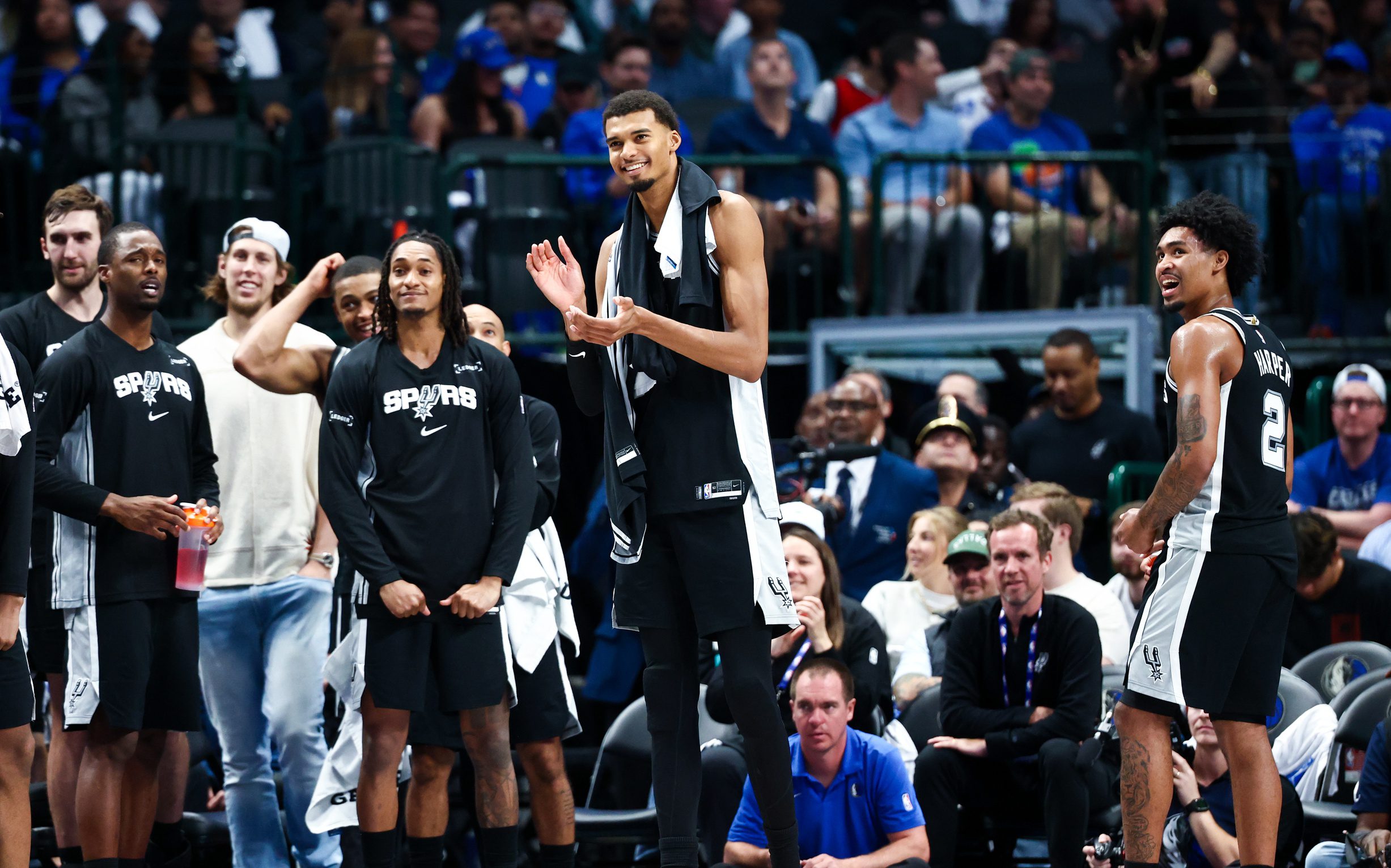 "They Have Unlocked The Jackie Chan In Him": NBA Fans Go Crazy Pointing At Victor Wembanyama's Shaolin Temple Training For Dominant Start Vs Mavericks 2 USATSI 27394703 168400517 lowres