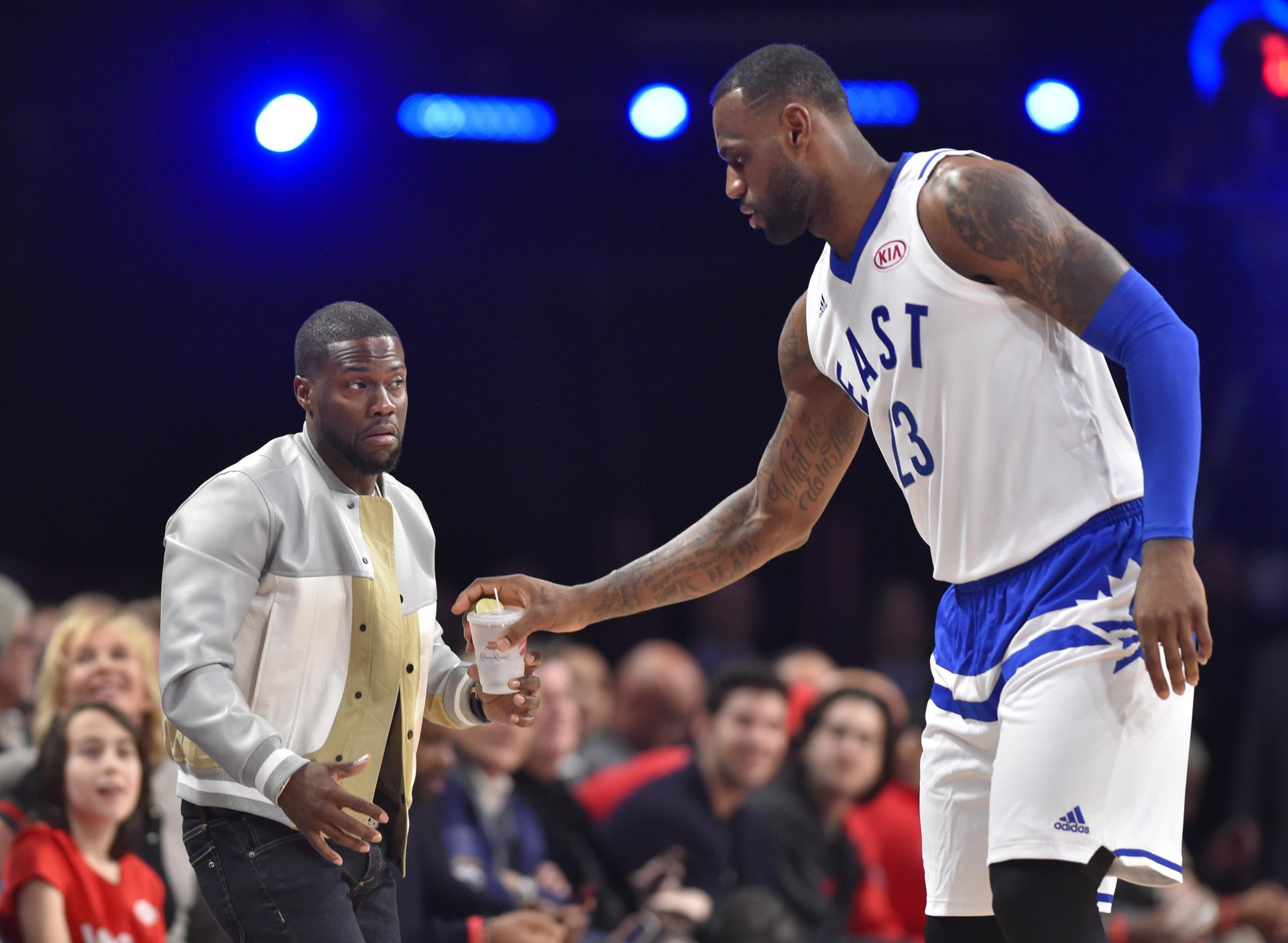 "You Just Don't Want To Listen": LeBron James Claps Back At Kevin Hart’s Bold Golf Challenge In Comedic Showdown 1 USATSI 9116861 168400517 lowres